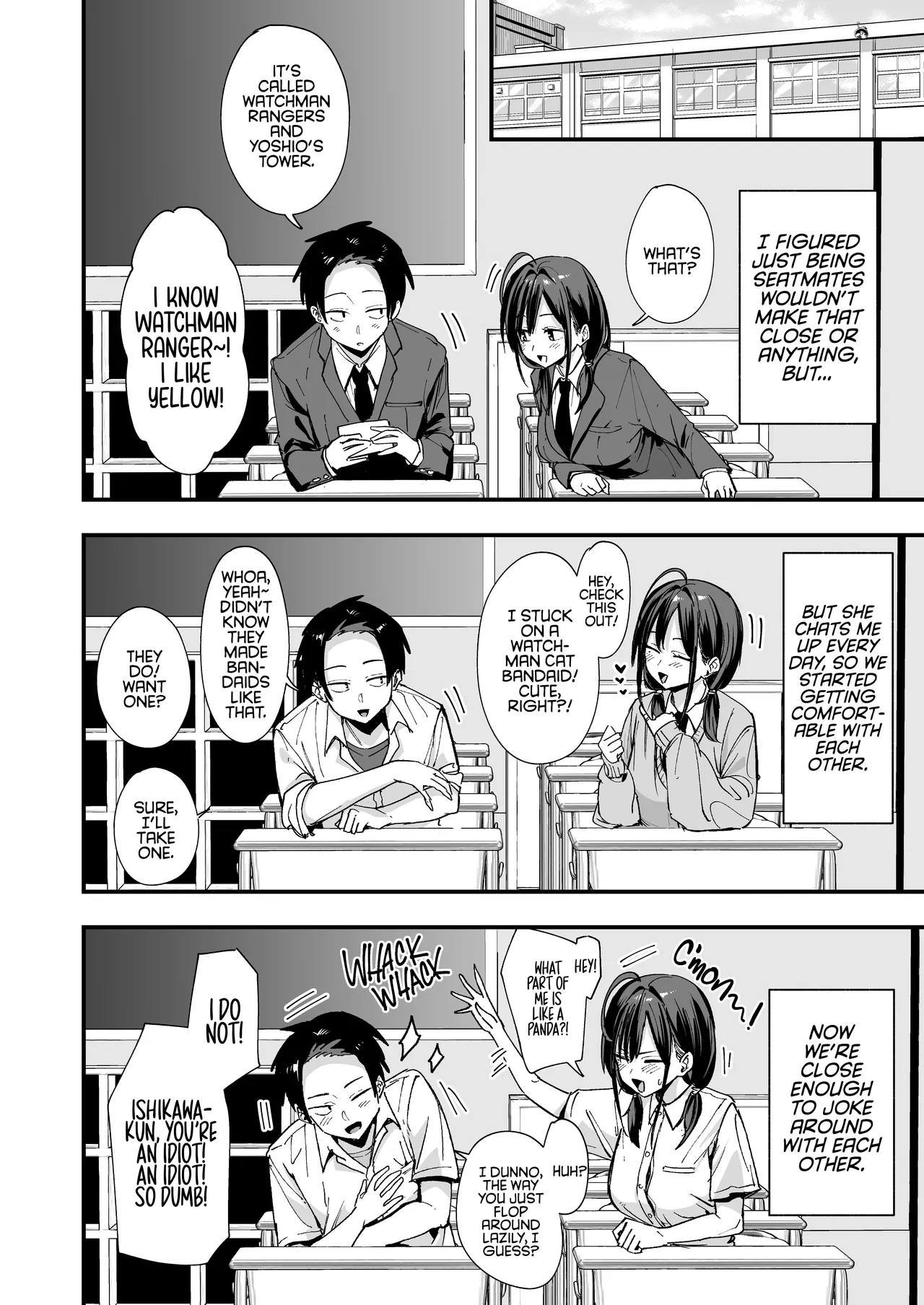 Tonari no Seki no Tomodachi to Issho ni Onanii Suru Hanashi - Page 6