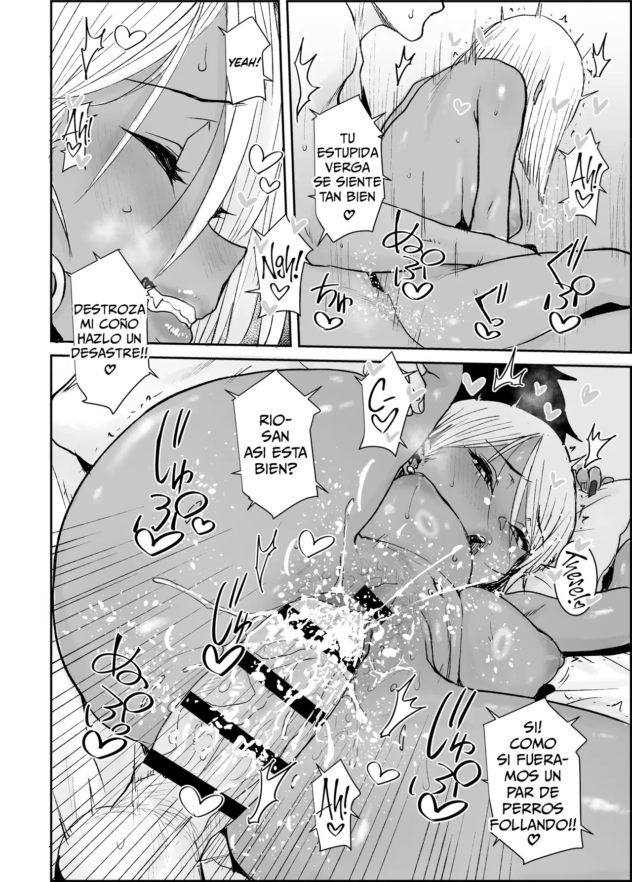 Daigakusei no Ore, Kuro Gal Bijo Kanrinin-San (35) no Hageshii Kuiuchi Kijoui de Nama Nakadashi shaimashita｜Yo, Un Humilde Universitario, Me Cogí A Mi Casera, Que Es Una Gyaru De Piel Morena (De 35 Años) - Page 29