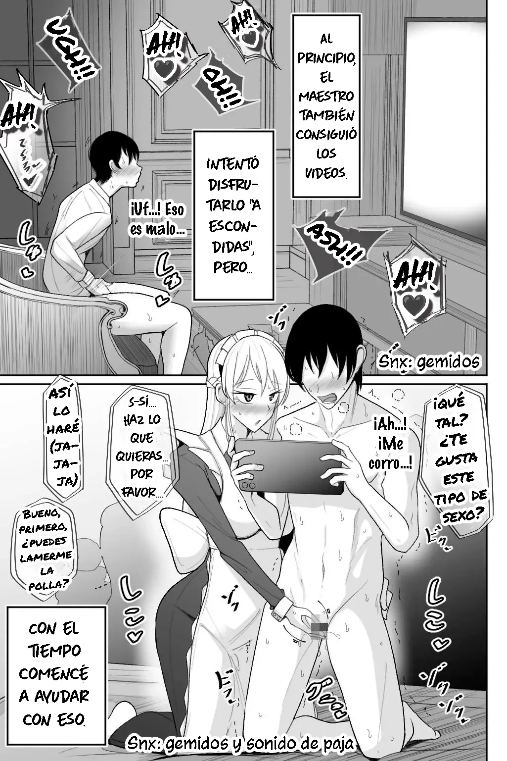 Boku no Maid no Netorase Douga｜El Video Netorase de Mi Criada - Page 40
