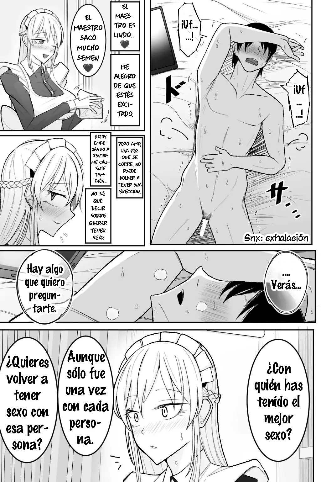 Boku no Maid no Netorase Douga｜El Video Netorase de Mi Criada - Page 42
