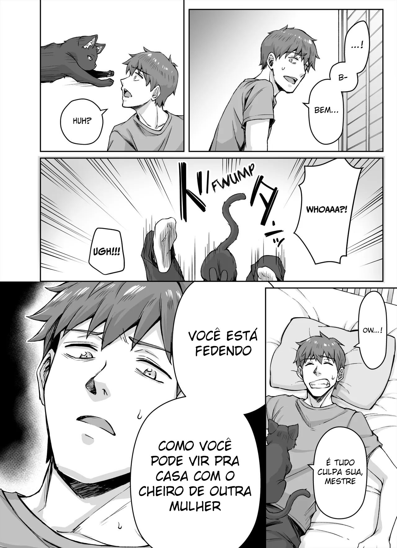 A História Sobre Minha Gata De Estimação Yandere Me Espremendo Até Secar - Page 5