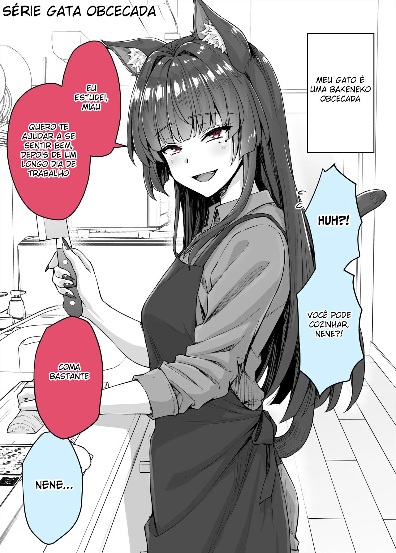 A História Sobre Minha Gata De Estimação Yandere Me Espremendo Até Secar - Page 60