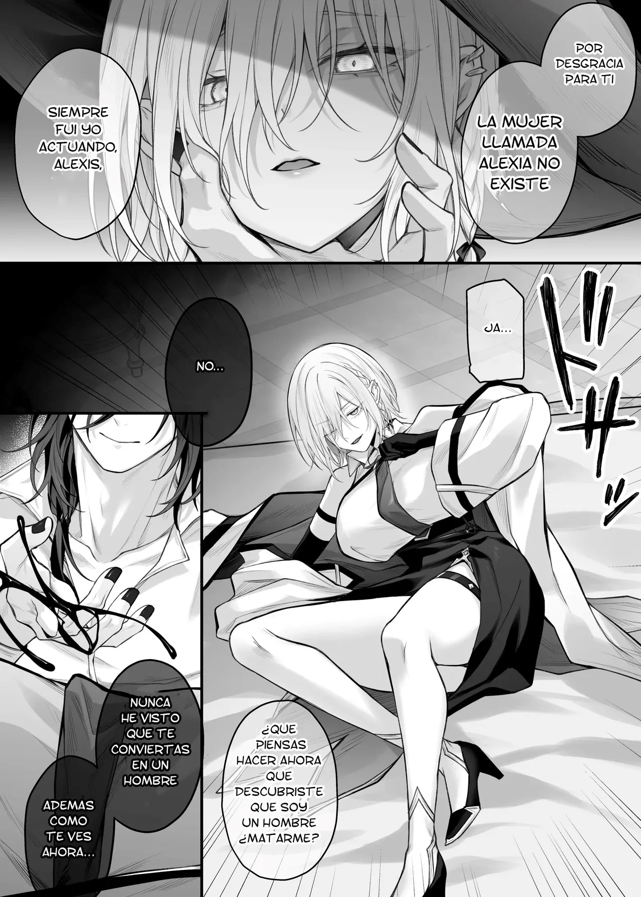 Juketsu no Majo Alexia wa Mou Otoko ni Modorenai | La bruja Alexia ya no puede volver a ser hombre - Page 9