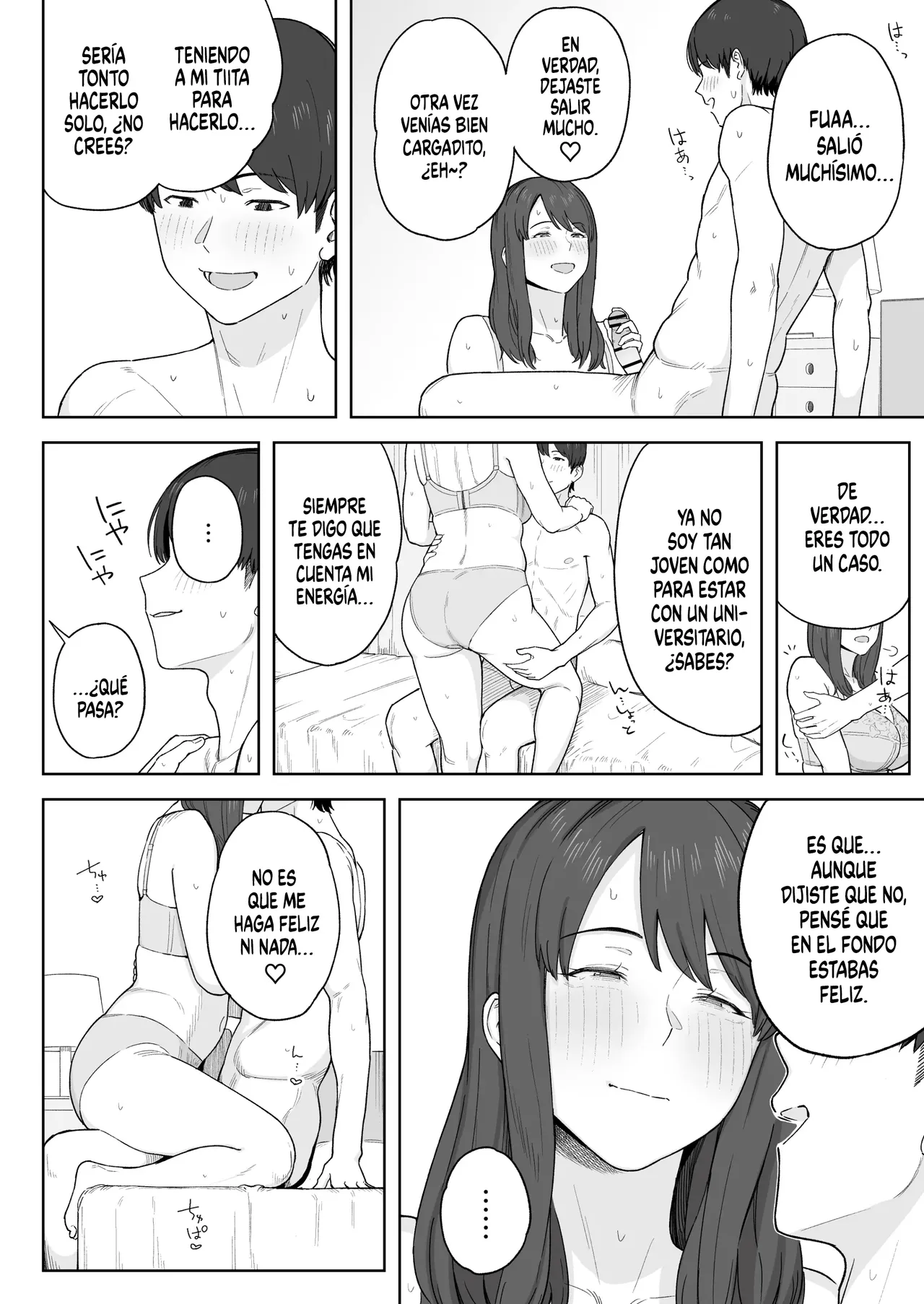 Yuuhan no Ato wa Oba-chan to…｜Con mi Tía, Después de la Cena… - Page 17