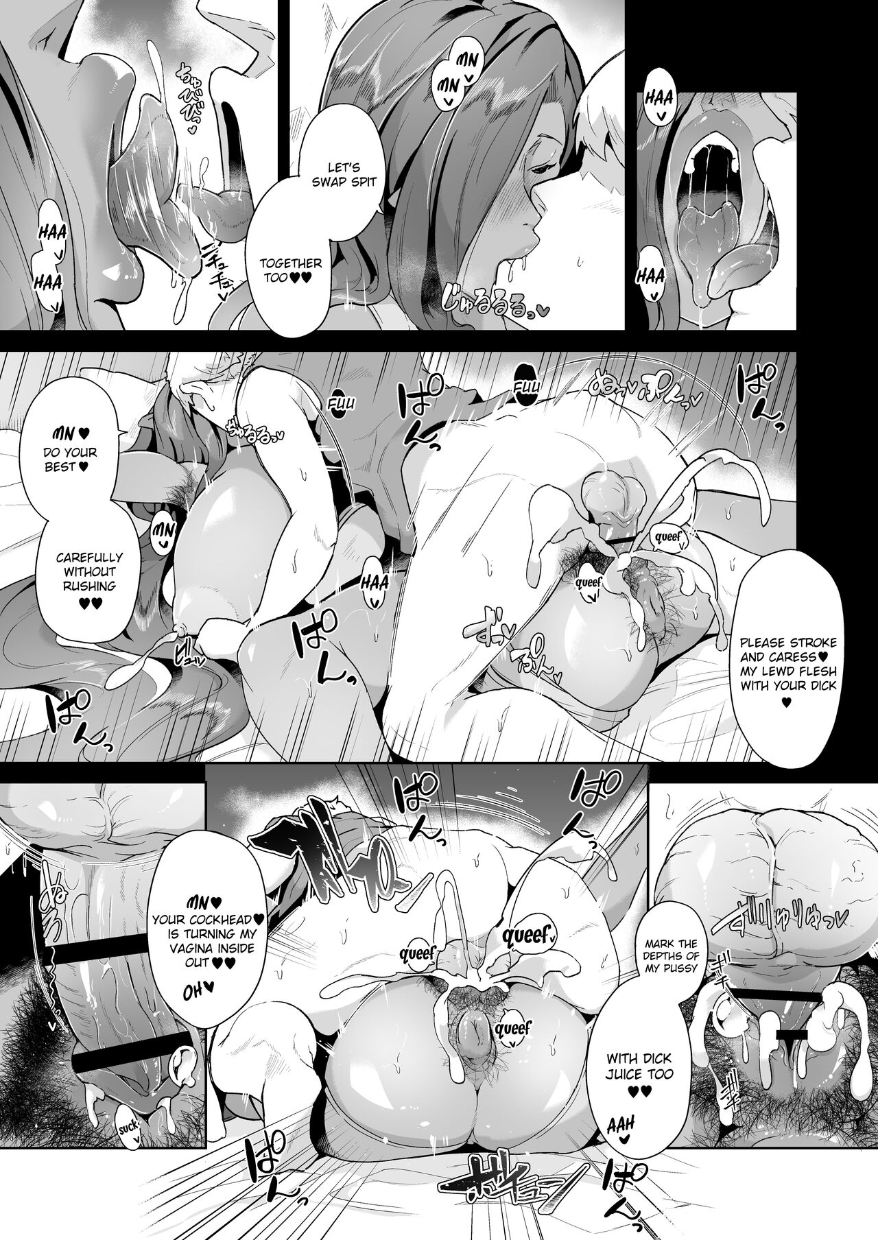 Mucchiri Dekachichi Dark Elf no Oba-san to Icha Love Fudeoroshi Seikatsu - Page 22