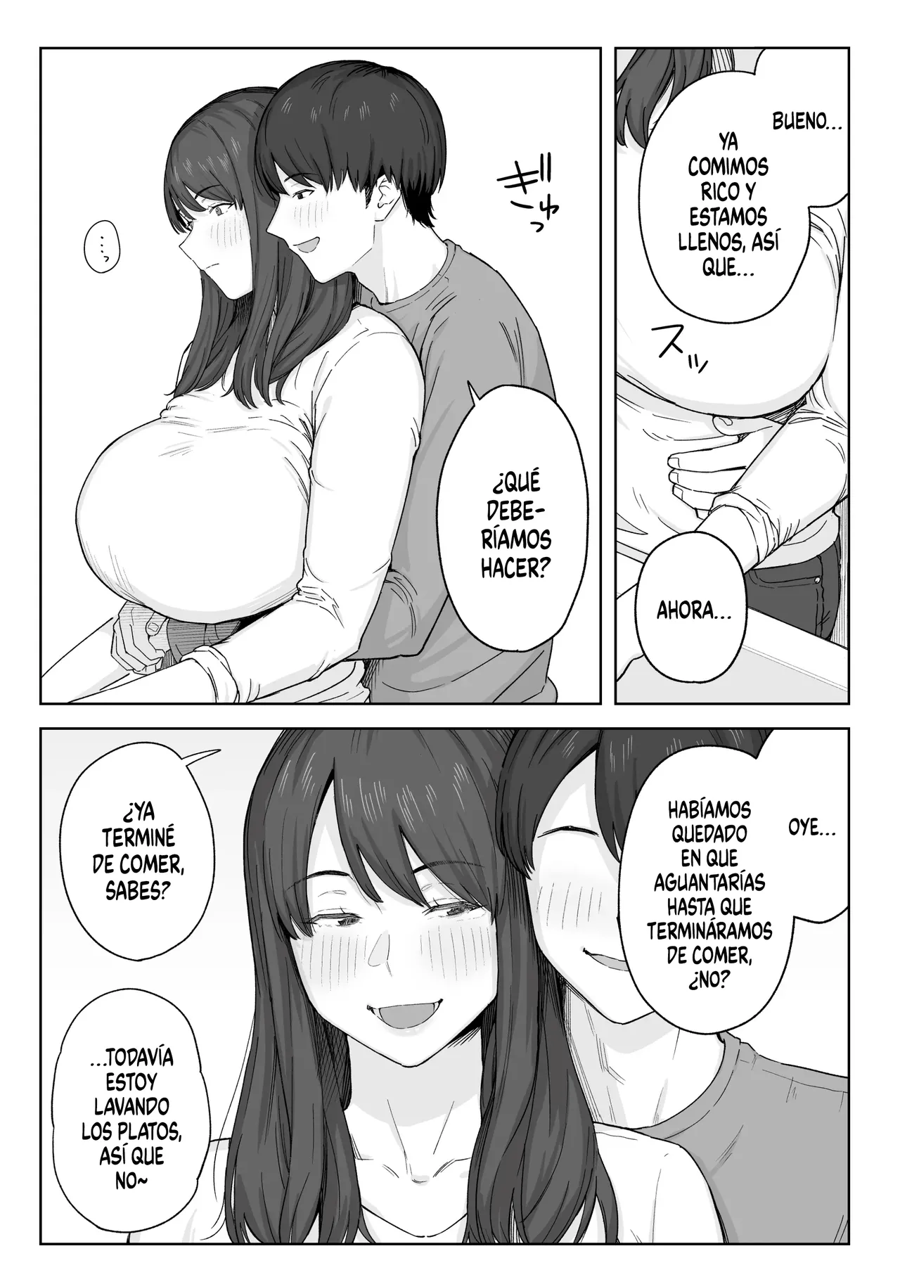 Yuuhan no Ato wa Oba-chan to…｜Con mi Tía, Después de la Cena… - Page 6