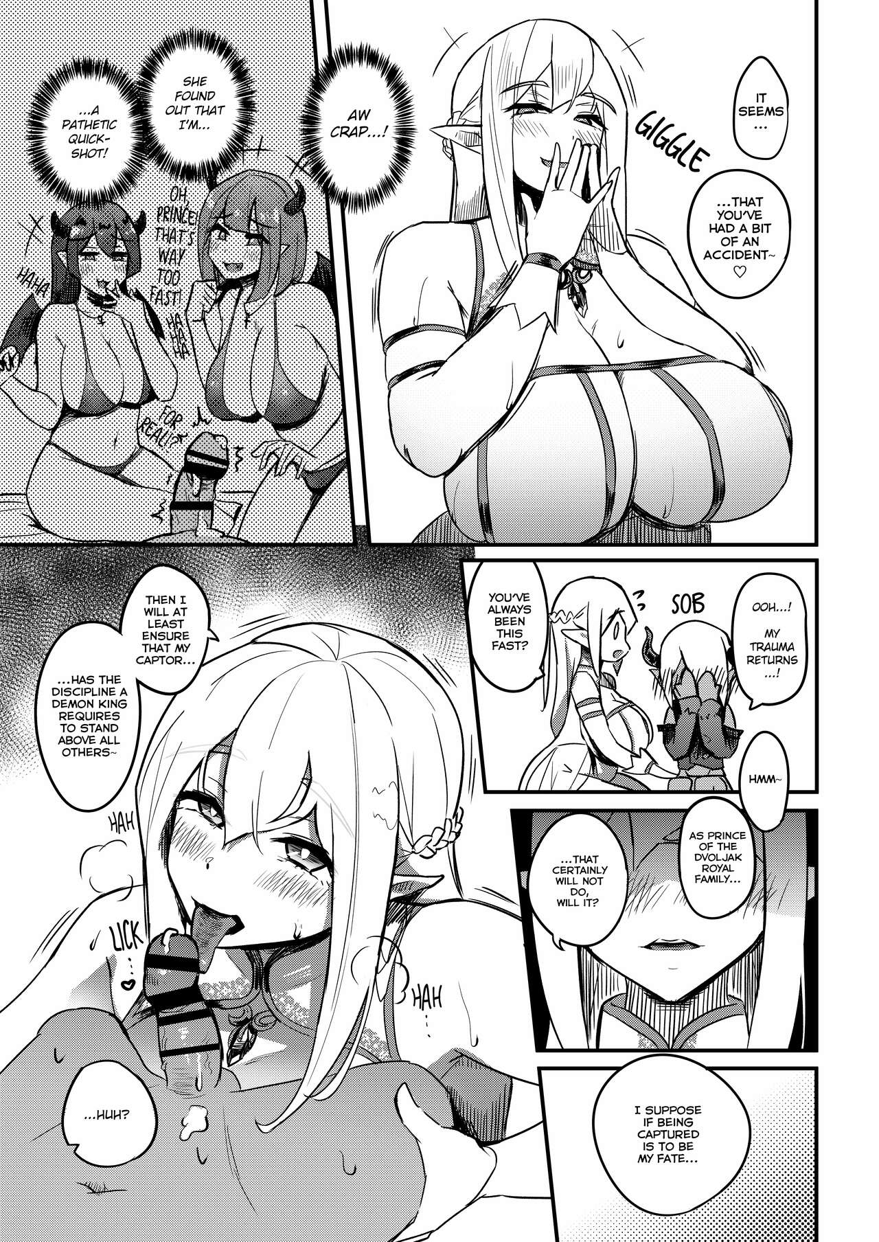 Kusozako Sourou Maou wa Chouanzangata no Mucchi Muchi Elf Mama ni Makeppanashi - Page 10