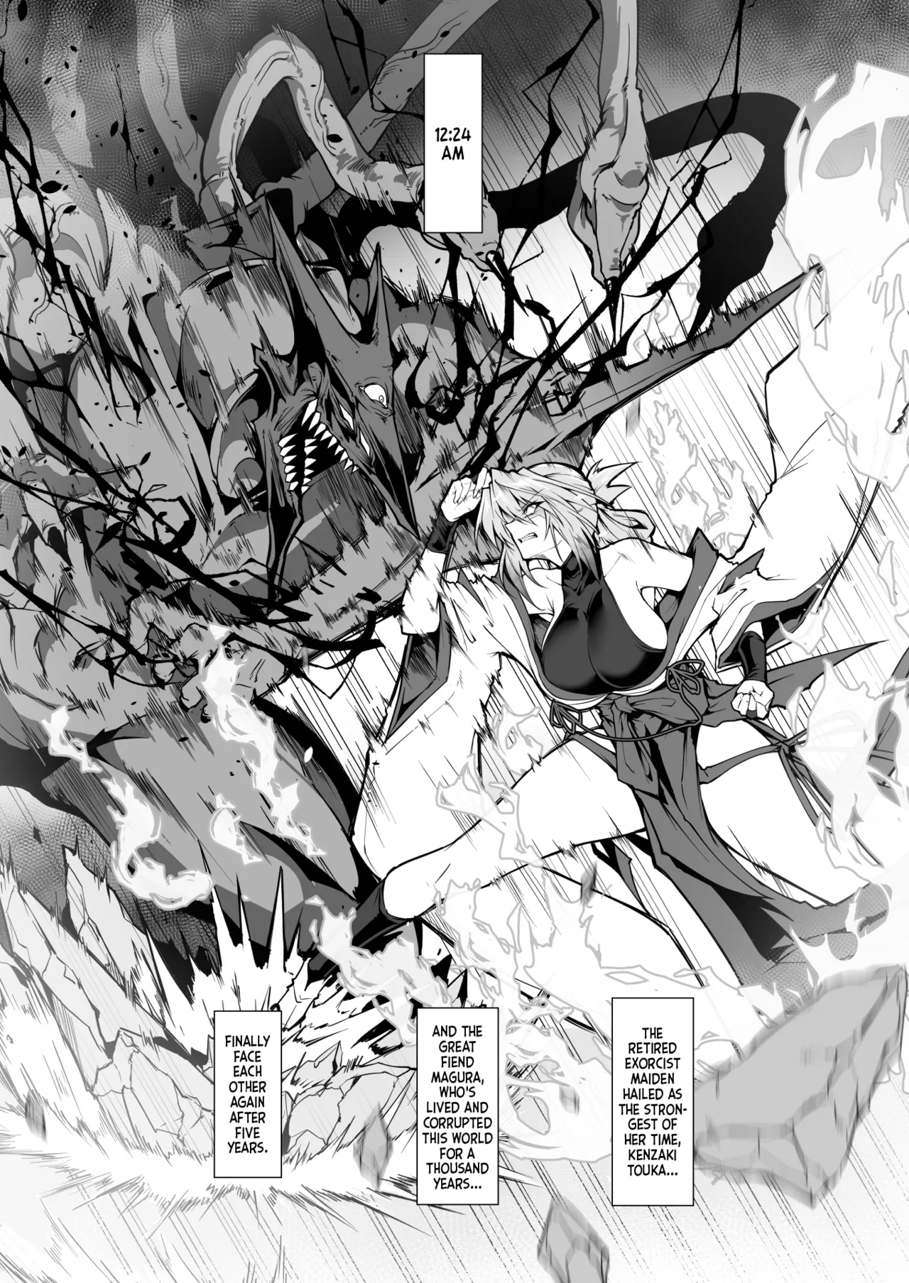 Hama no Miko Ingoku ni Otsu 2 | Exorcist Maidens 2: The Fall to Lustful Hell - Page 32