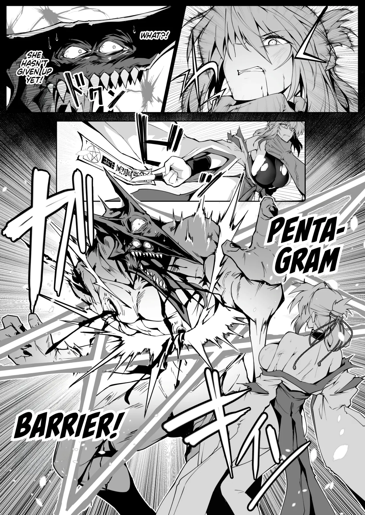 Hama no Miko Ingoku ni Otsu 2 | Exorcist Maidens 2: The Fall to Lustful Hell - Page 34