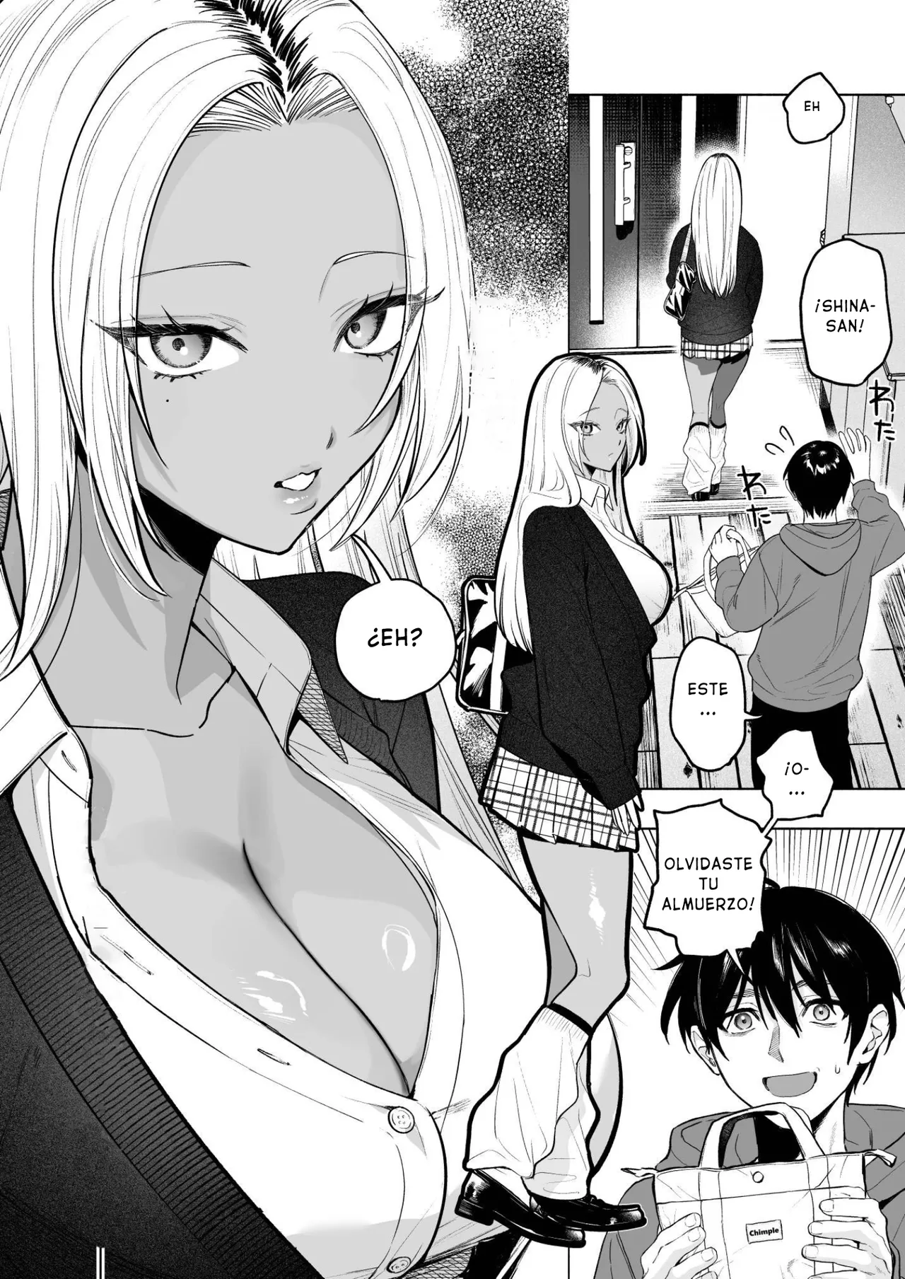 Kuro Gal Kyonyuu Gimai wa Boku o Yasashiku Sakusei Shitai - Page 5