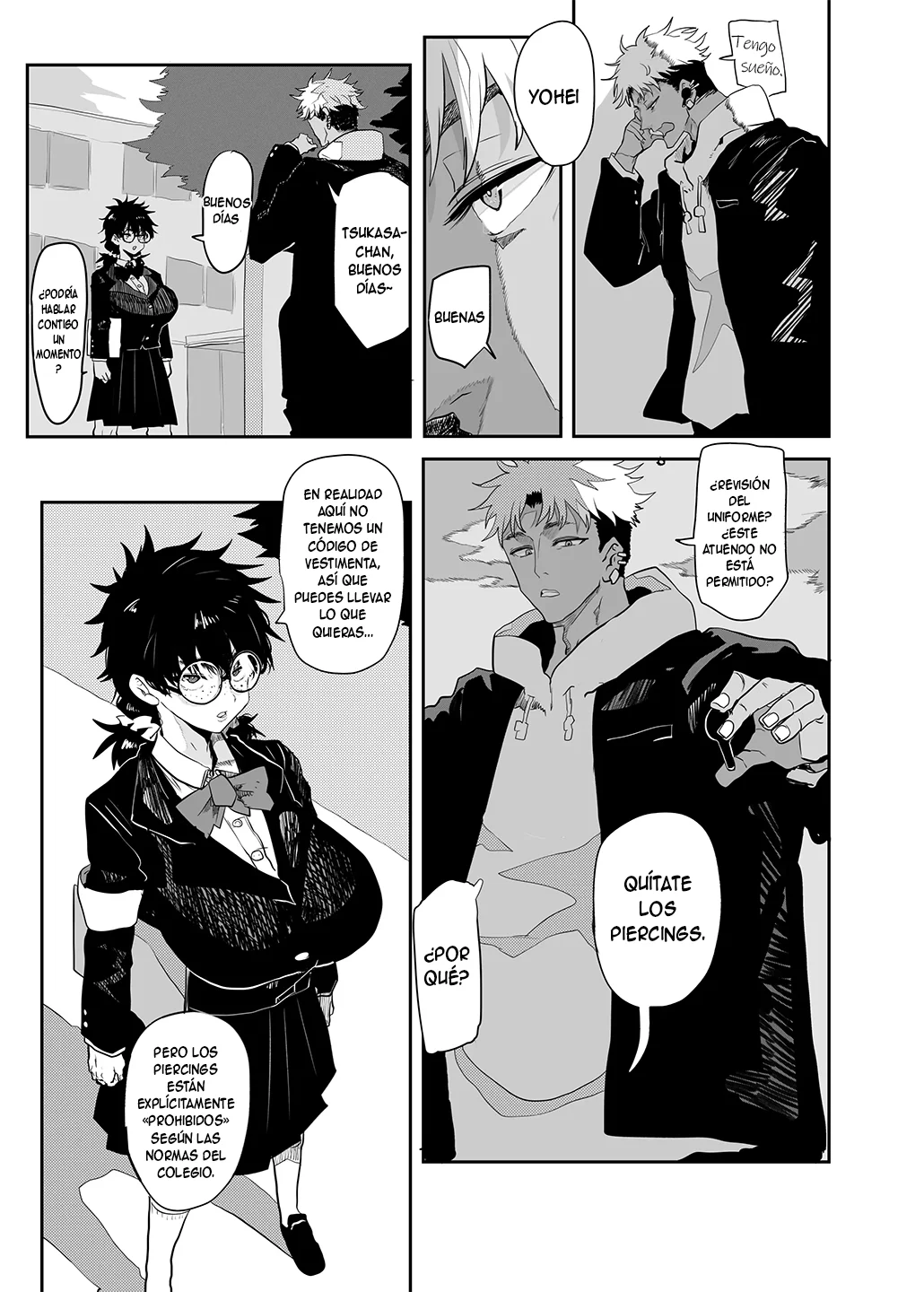 Uesugi Tsukasa wa Kaihatsu sareteiru / Fuyu | Uesugi Tsukasa está en desarrollo／Invierno - Page 6