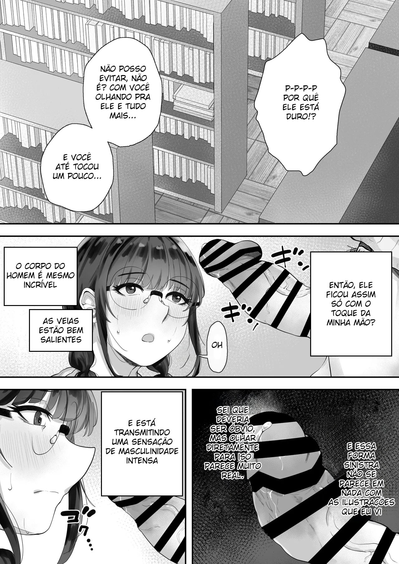 A Presidente Peituda do Comitê da Biblioteca Está Muito Interessada em Coisas Obscenas - Page 7