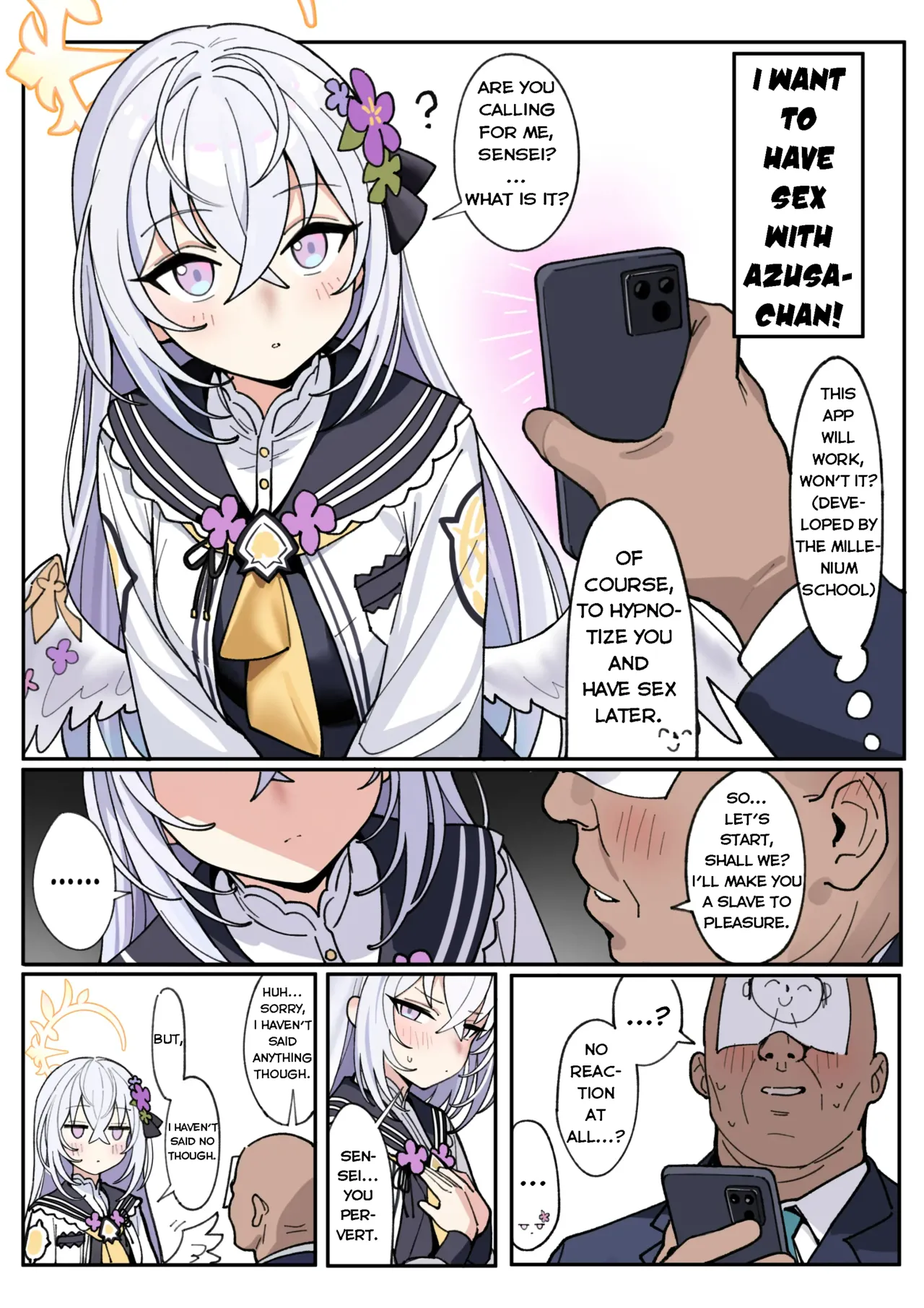Hakudaku Tenshi to no, Torokeru You na Joukou - Page 4