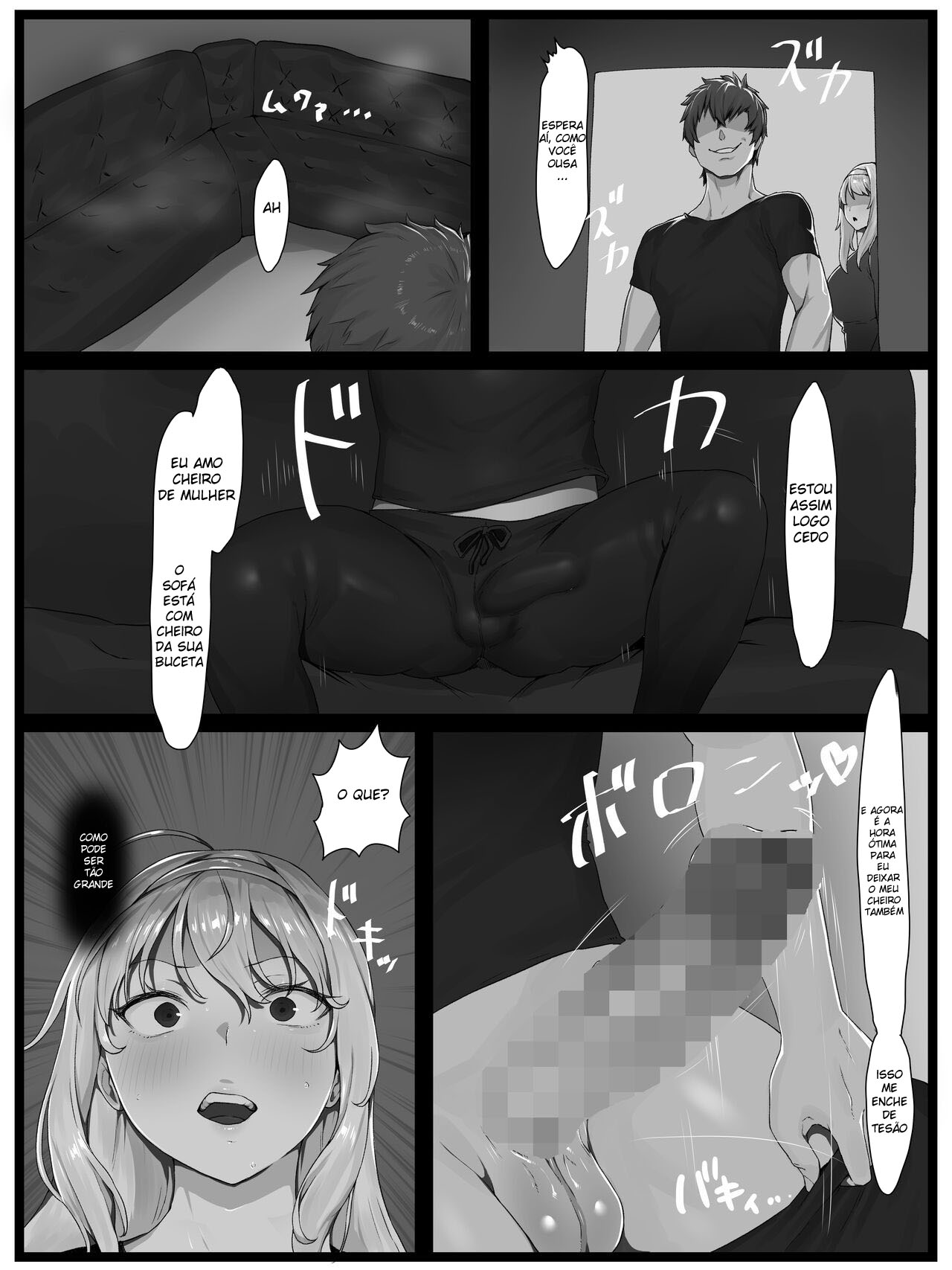 Tentei Seduzir Uma MILF Sexualmente Frustrada e Ela Acabou Se Rendendo Ao Meu Pau Sem Resistência - Page 10