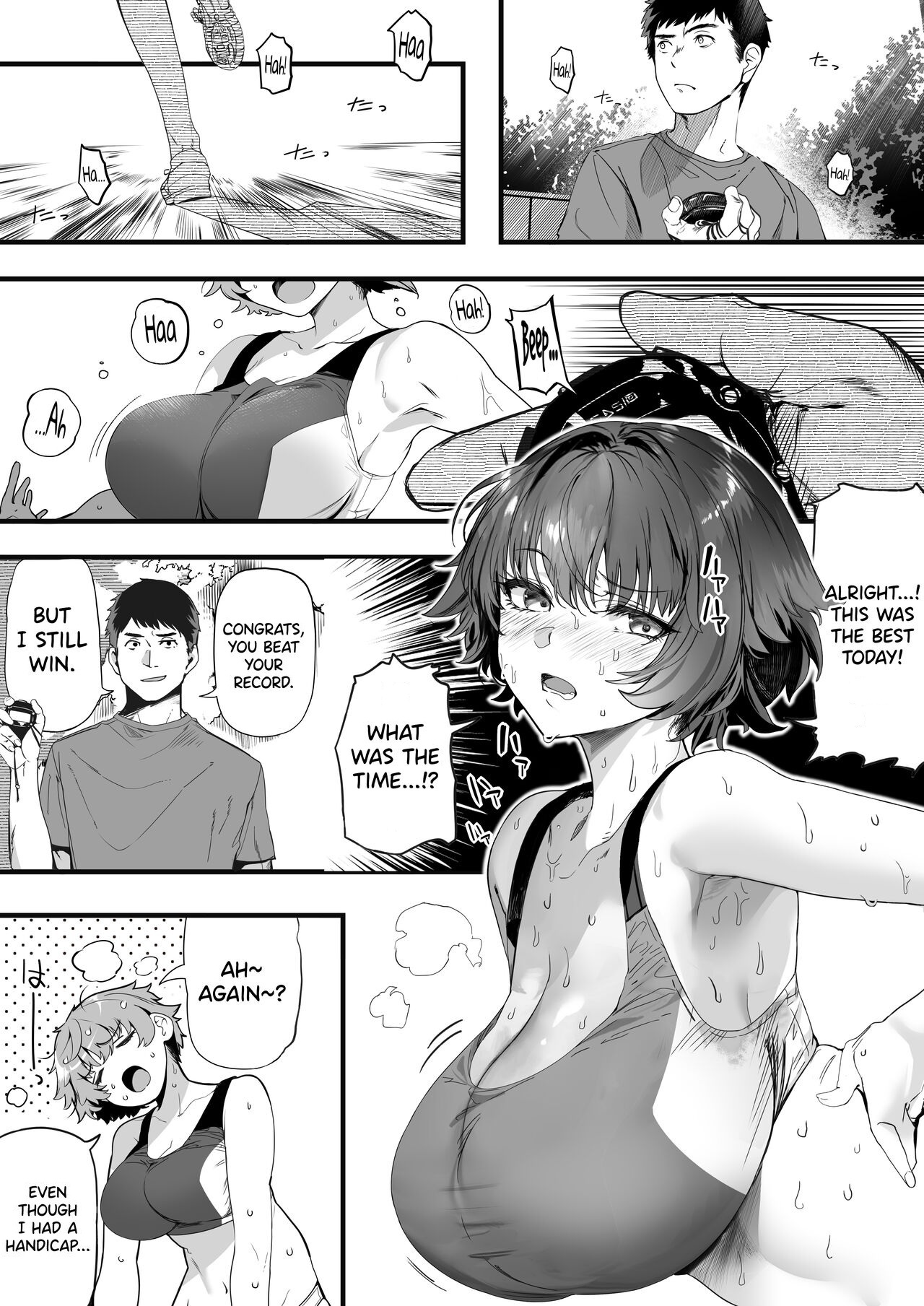 Rikujoubu no Bokukko Doukyuusei ga Chuunen Komon ni Mesu ni Sareru Ichibu Shijuu - Page 4