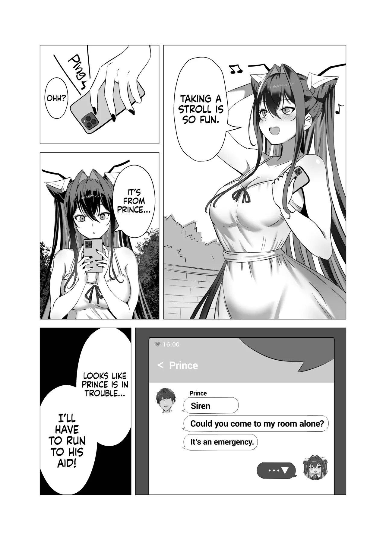Siren to Chiisaku Natta Shikikan - Page 3