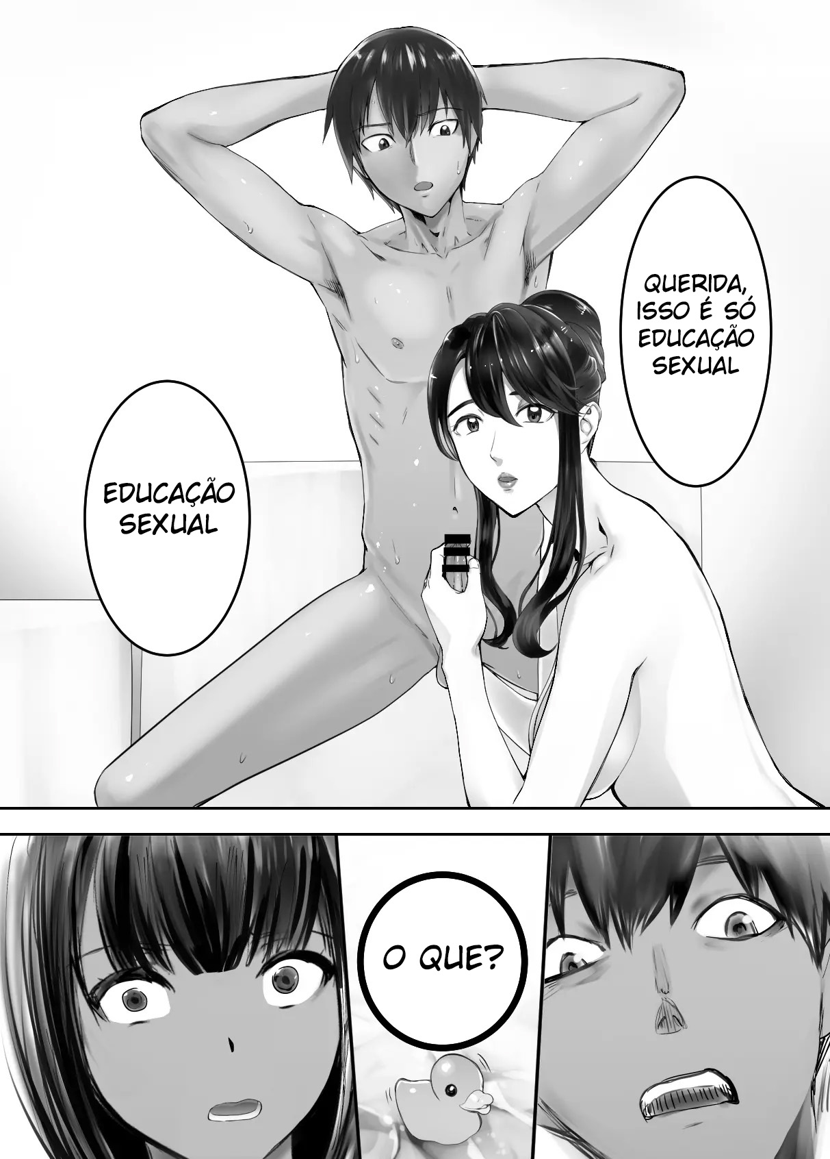 Meu Amigo de Infância Está Fazendo Sexo com Minha Mãe 7 - Page 4