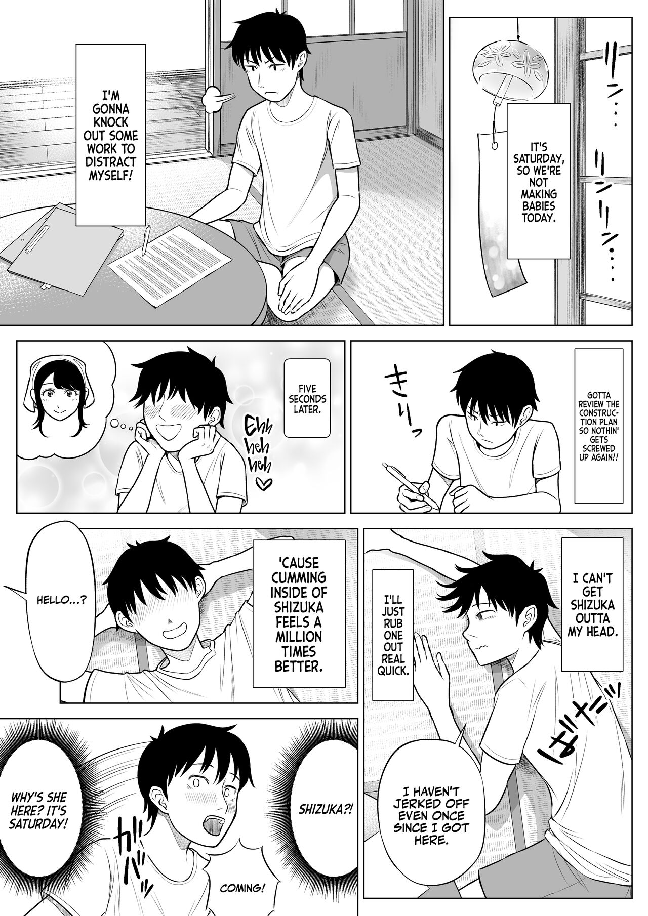 Ore ga Dairi Tanetsuke Suru Koto ni Natta Hitozuma Tachibana Shizuka-san wa Nannimo Shiranai! - Page 60