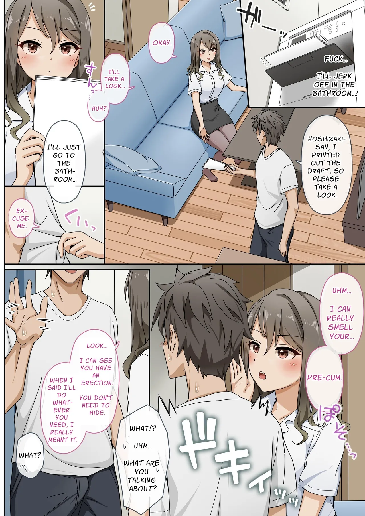 Sawayaki Bijin no Ero Manga Henshuu-san ni Nukimakutte Morai nagara Genkou Ganbaru Hanashi - Page 7