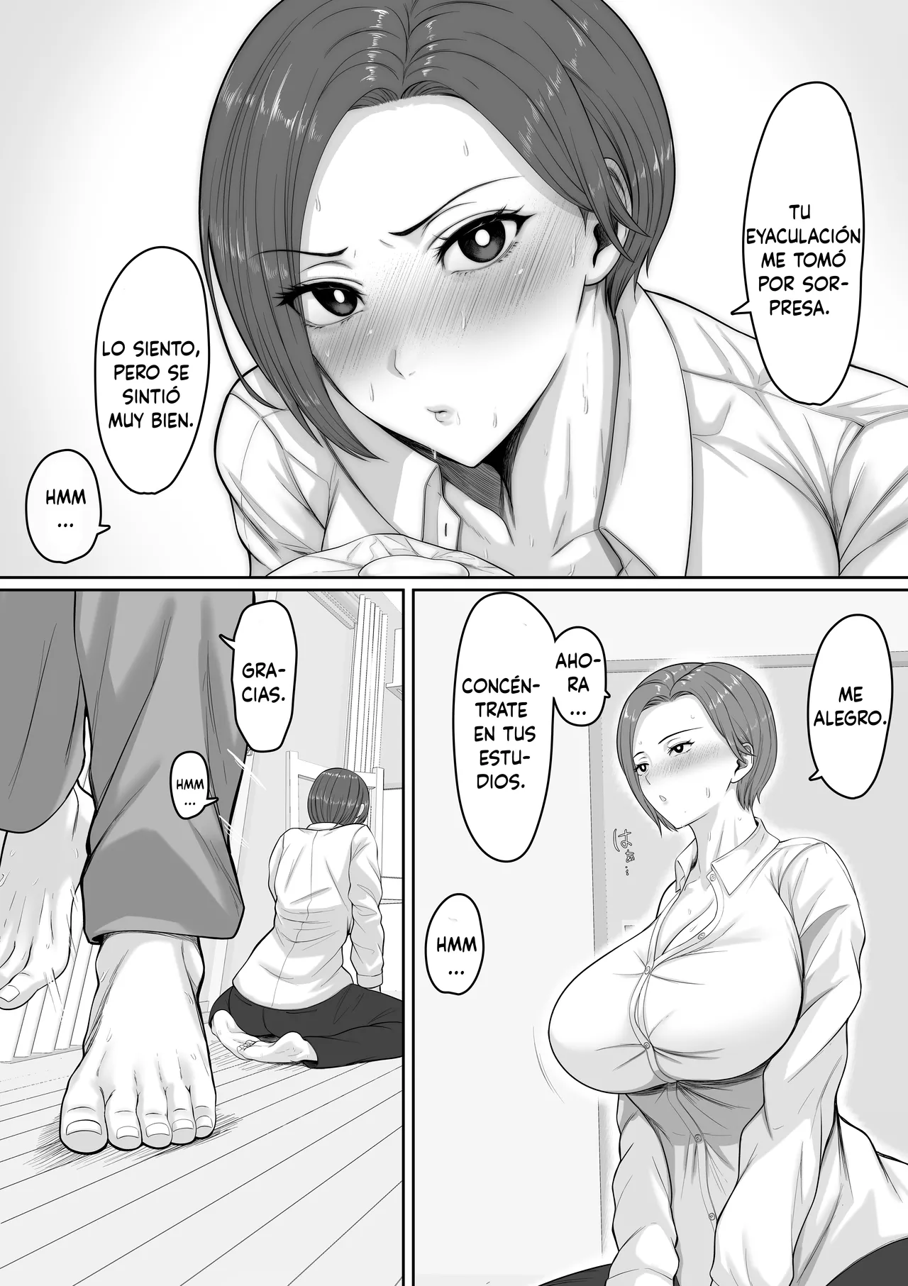 Bakunyuudakedo majimena jyunsa buchou okaasanga oreno chinpowo chitsukokide nuitekureru hanashi - Page 19