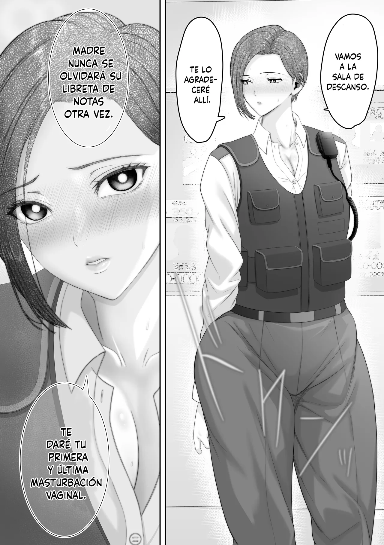 Bakunyuudakedo majimena jyunsa buchou okaasanga oreno chinpowo chitsukokide nuitekureru hanashi - Page 34