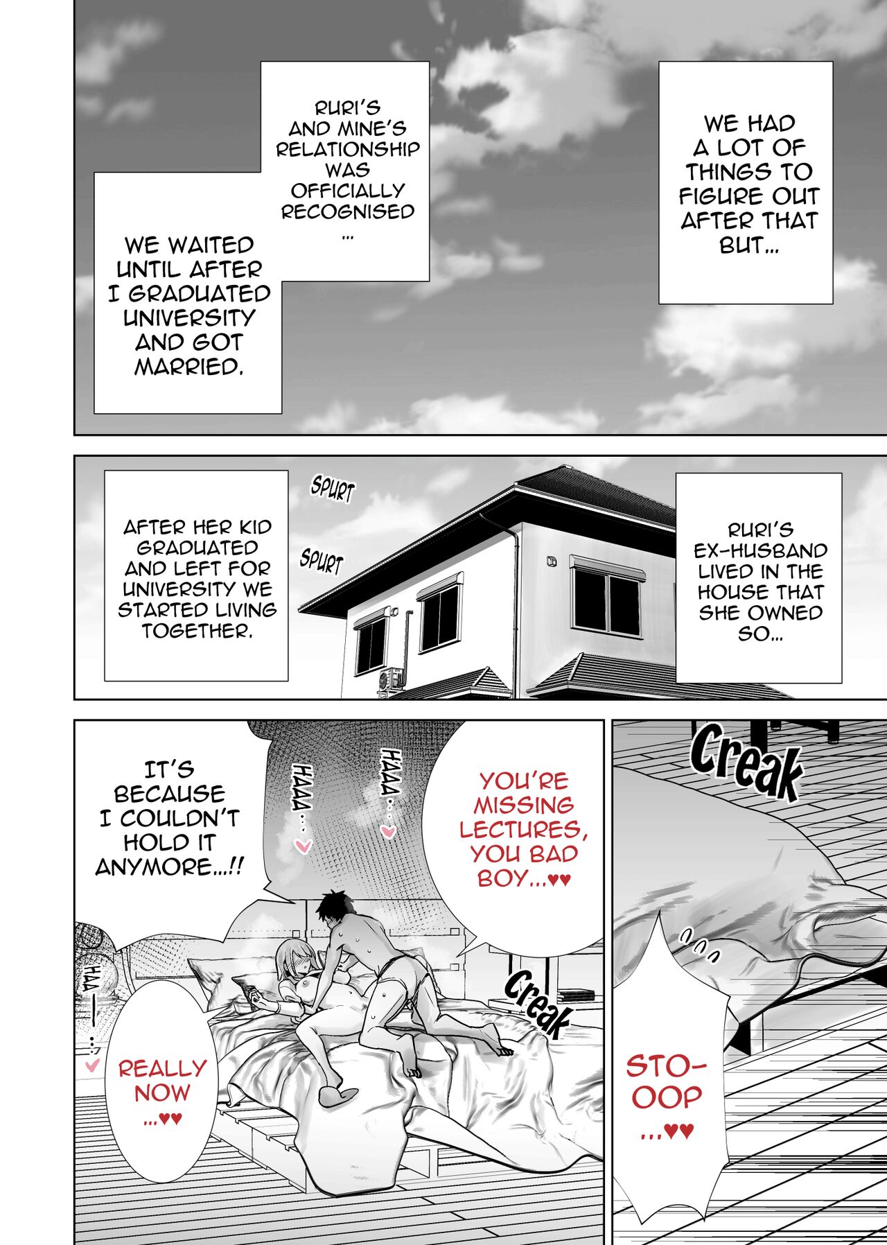 Tomodachi no Mama ga Boku no Dekachin de Ikimakutta Sotsugyoushiki - Page 36