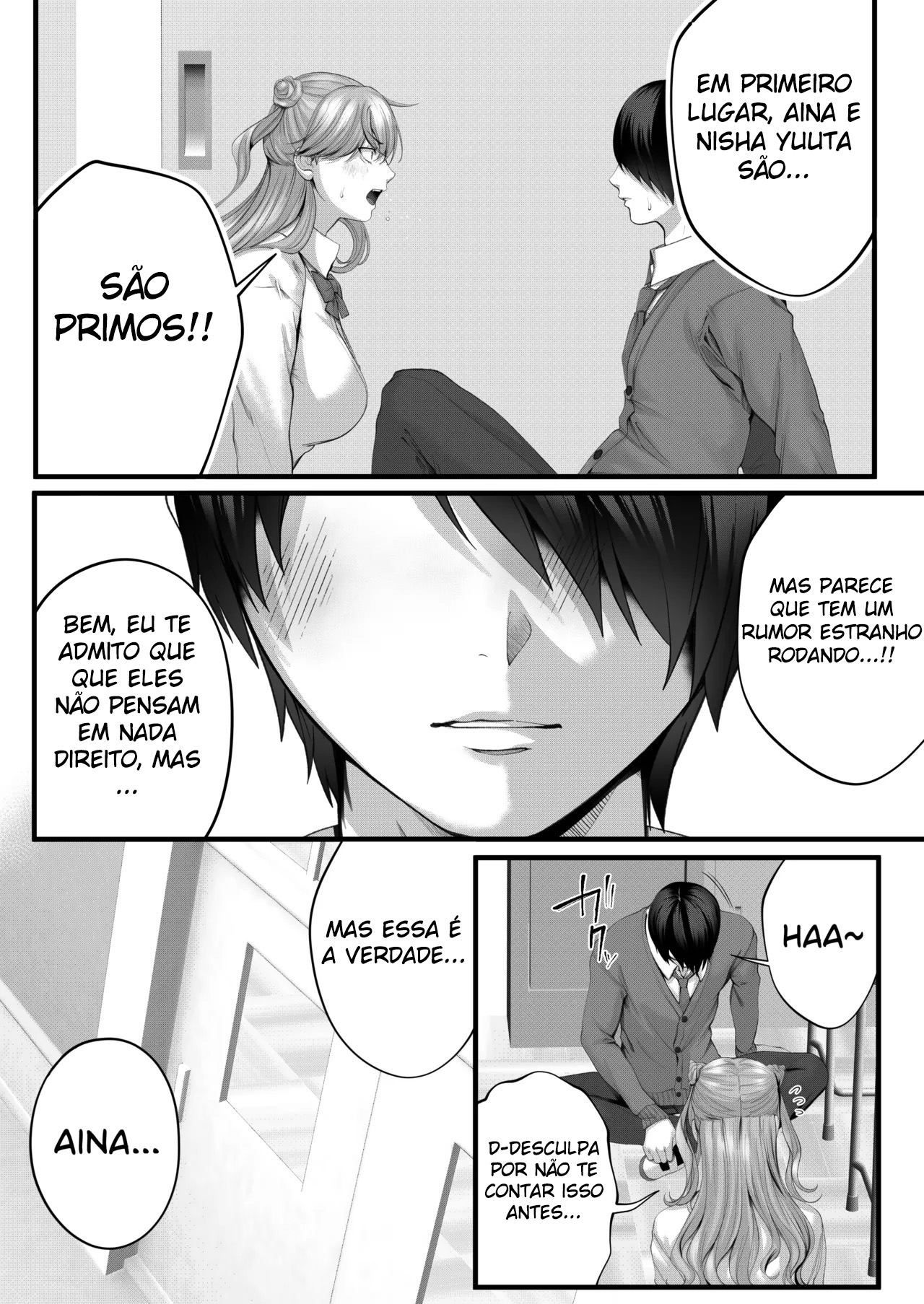Aina-chan, a Namorada Facinha – Uma História de Amor e Sexo com uma Gyaru Rechonchuda - Page 35