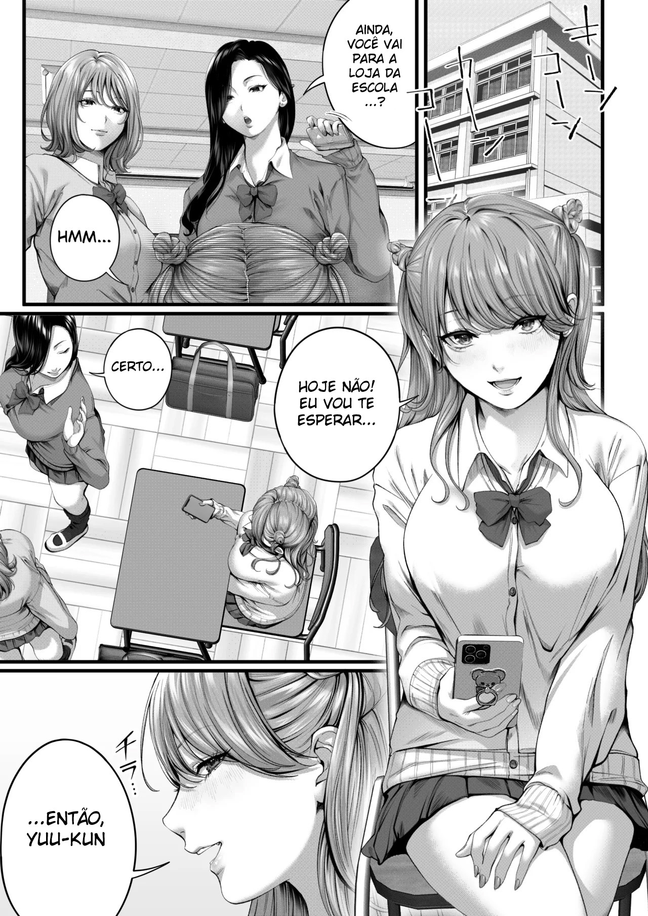 Aina-chan, a Namorada Facinha – Uma História de Amor e Sexo com uma Gyaru Rechonchuda - Page 3