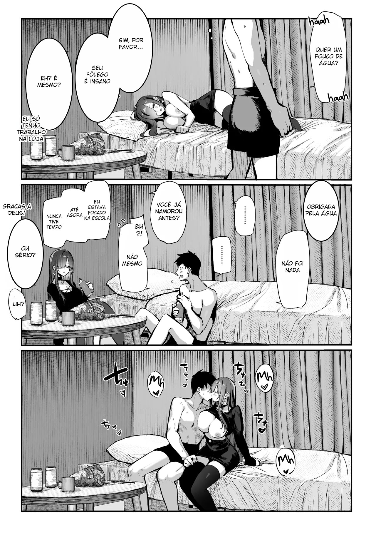 Vou te ensinar 2 ~ A História Sensual Entre um Vestibulando, e uma Linda Mulher de Seios Grandes ~ - Page 50