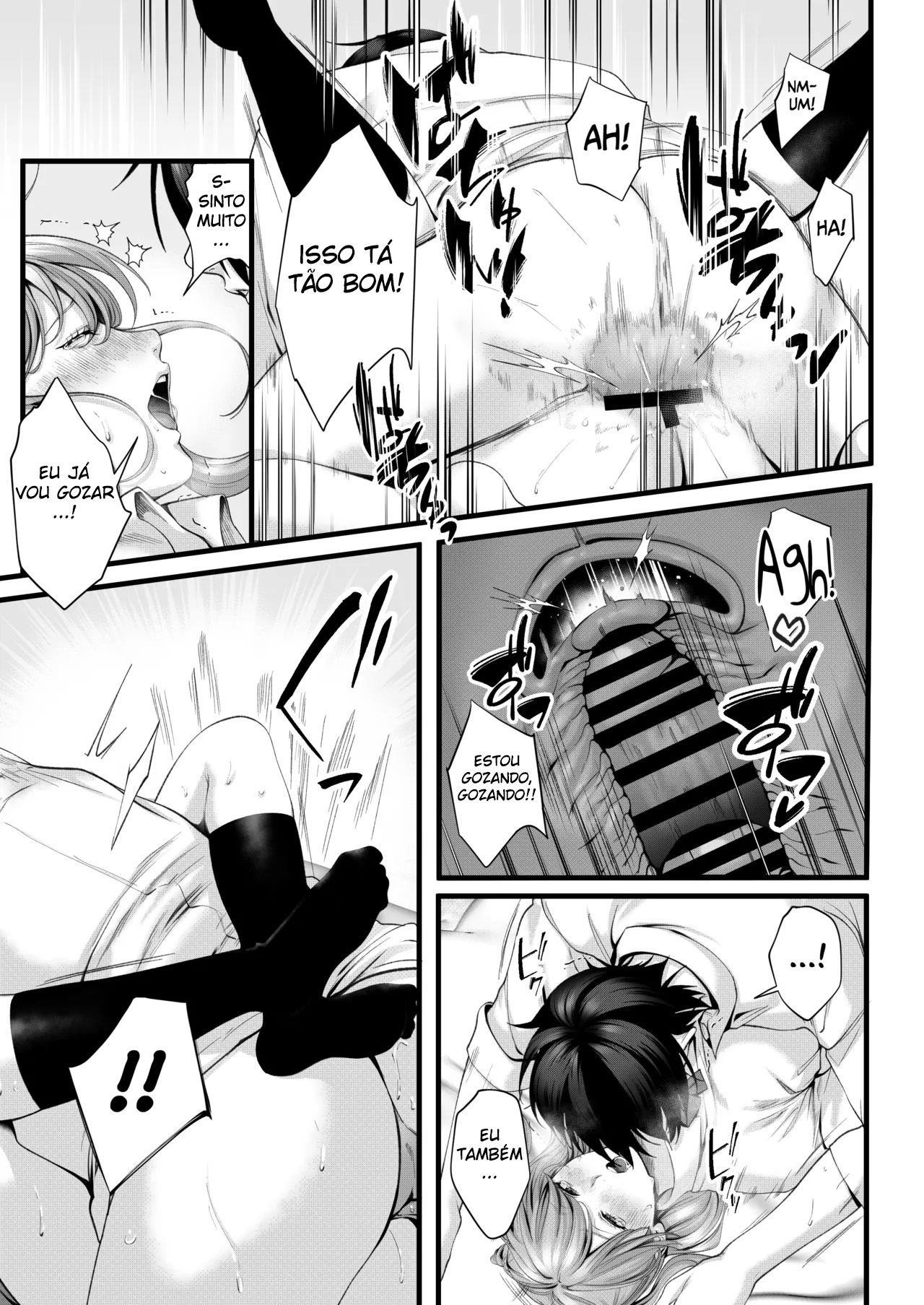 Aina-chan, a Namorada Facinha – Uma História de Amor e Sexo com uma Gyaru Rechonchuda - Page 53