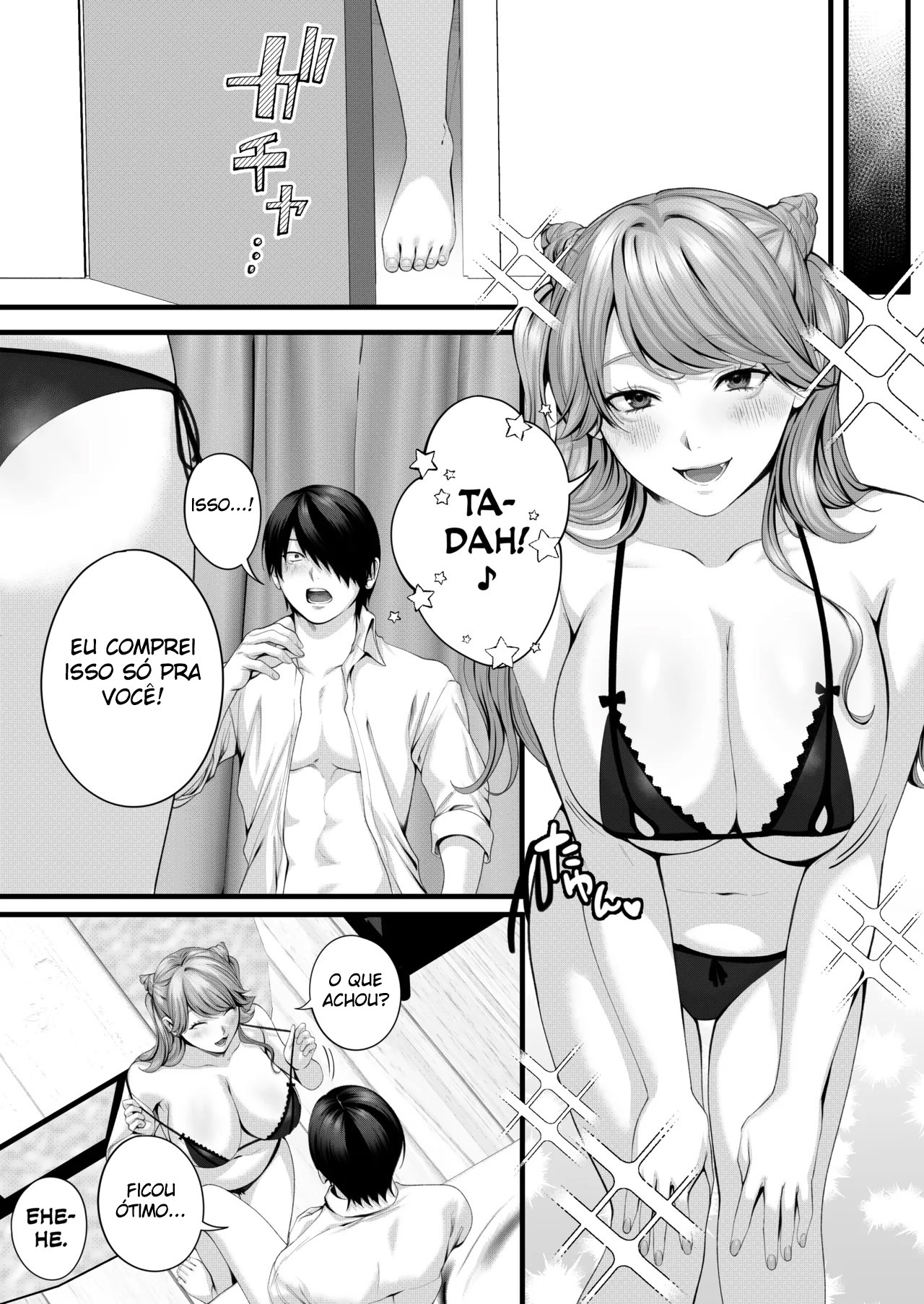 Aina-chan, a Namorada Facinha – Uma História de Amor e Sexo com uma Gyaru Rechonchuda - Page 56