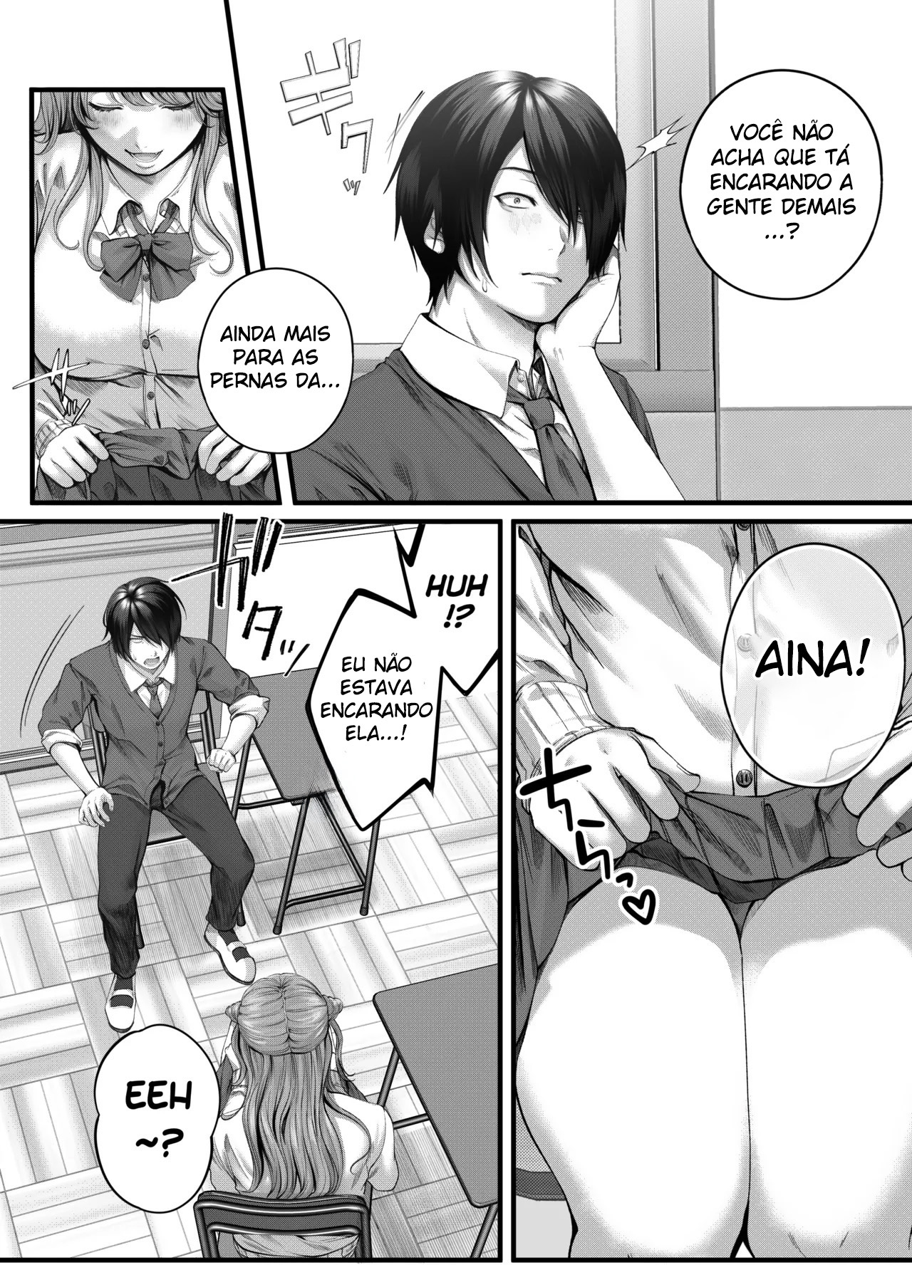 Aina-chan, a Namorada Facinha – Uma História de Amor e Sexo com uma Gyaru Rechonchuda - Page 4