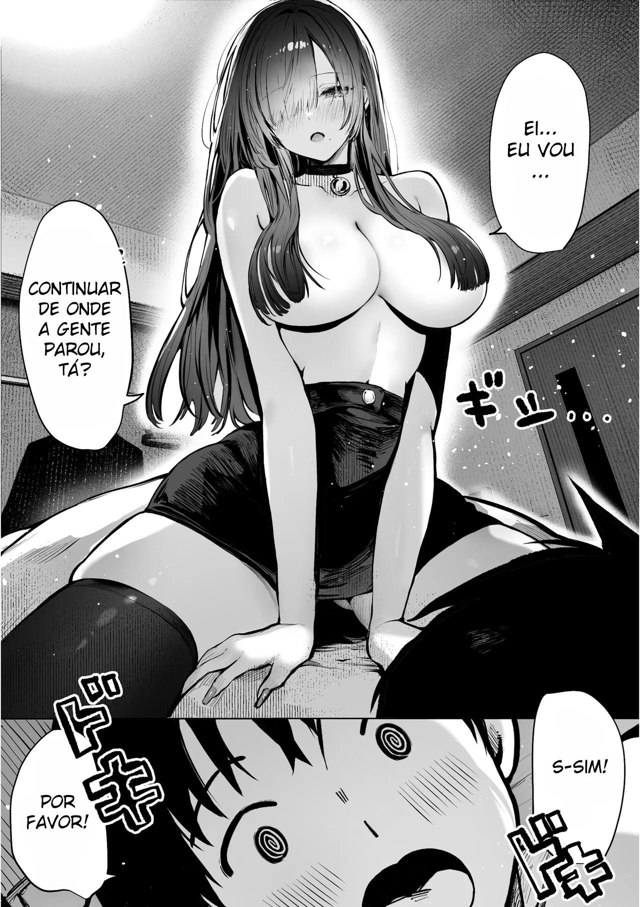 Vou te ensinar 2 ~ A História Sensual Entre um Vestibulando, e uma Linda Mulher de Seios Grandes ~ - Page 6
