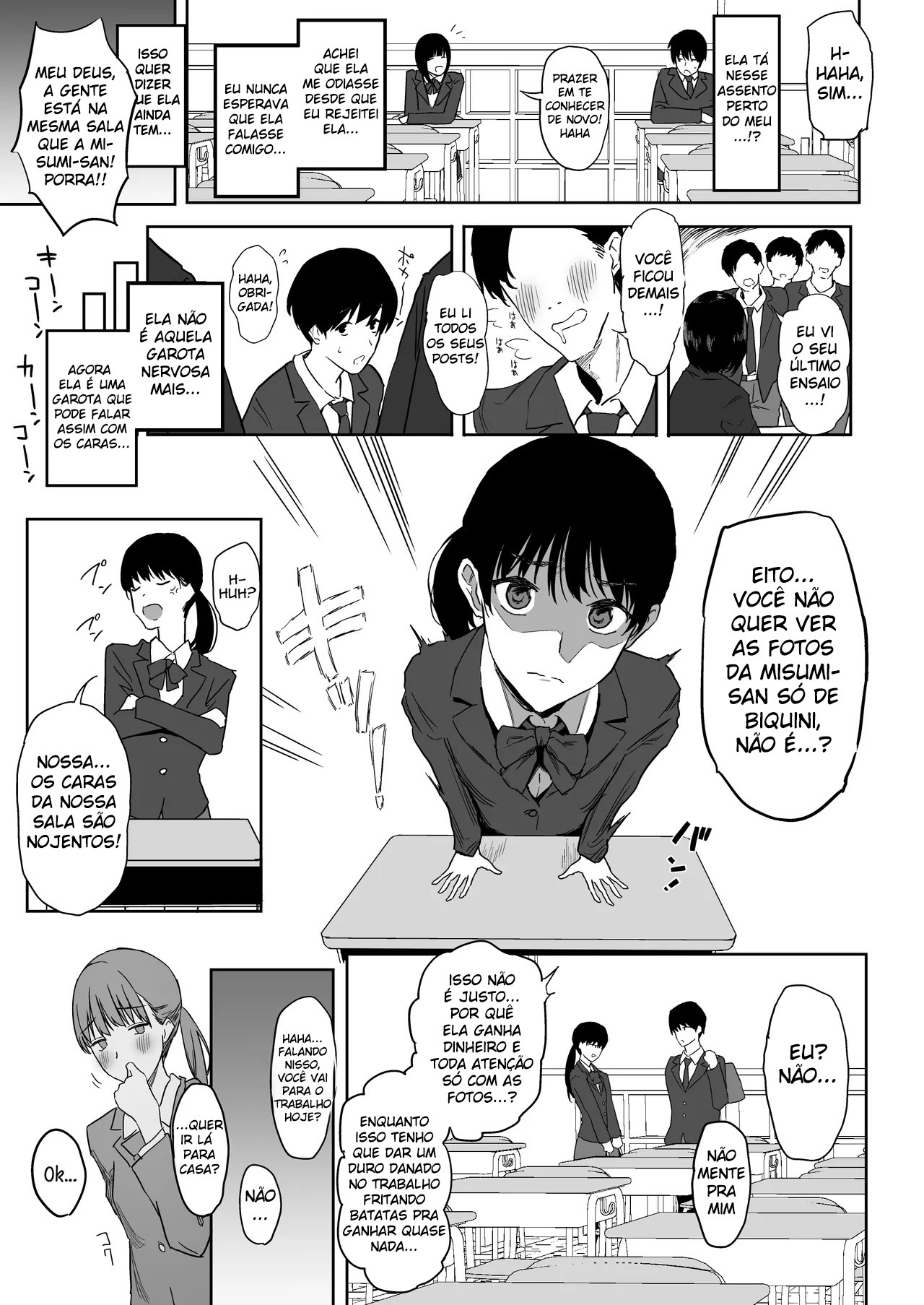 Eu Ainda Te Amo ~ Minha Ex Virou uma Idol Gravure Peituda e Me Seduz com Sexo Adúltero - Page 8