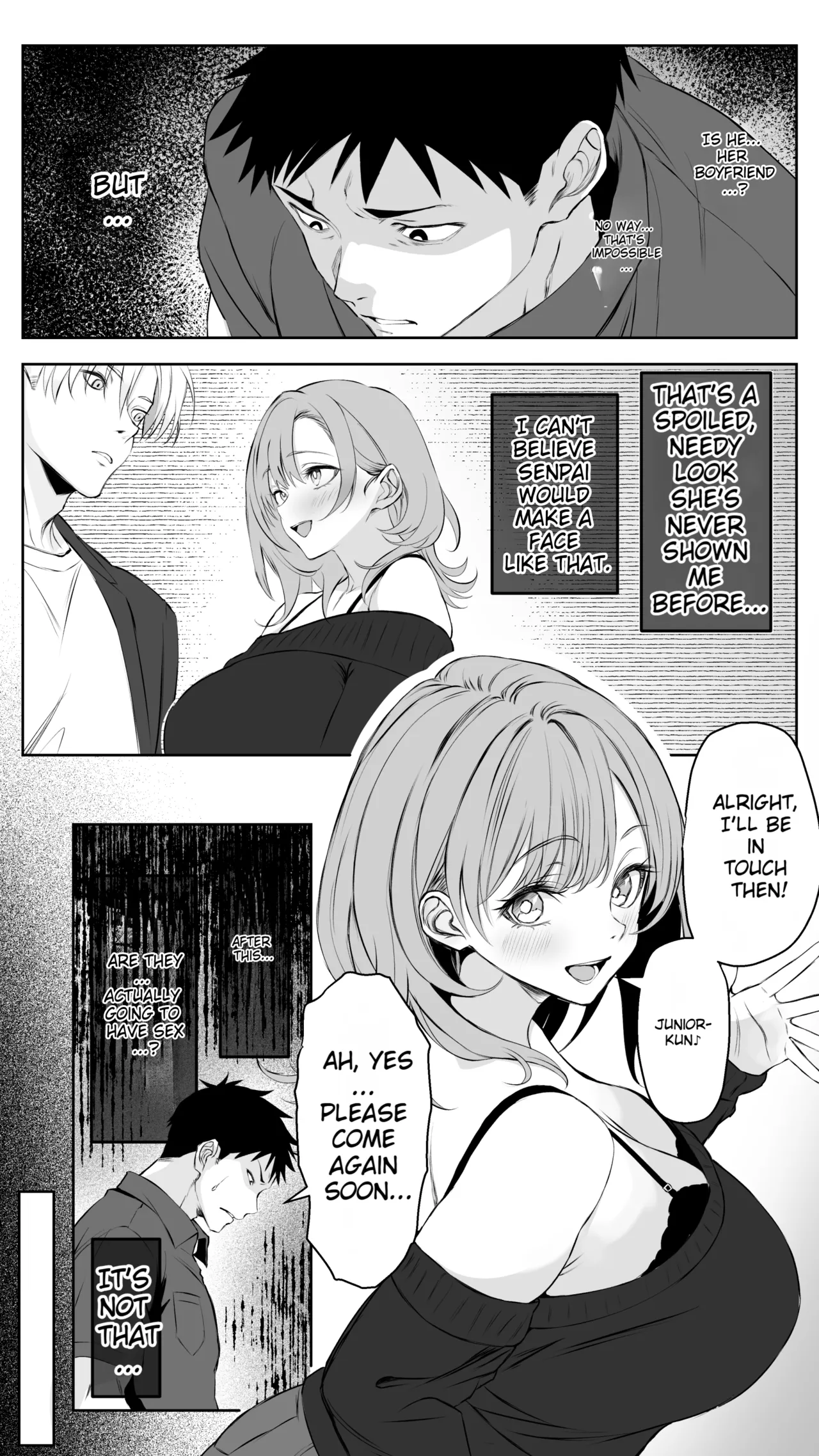 Kareshi ni Betabore Chuu no Gal Senpai ga, Ore to Tsukiau made – Be my girlfriend! Rio-senpai! - Page 8