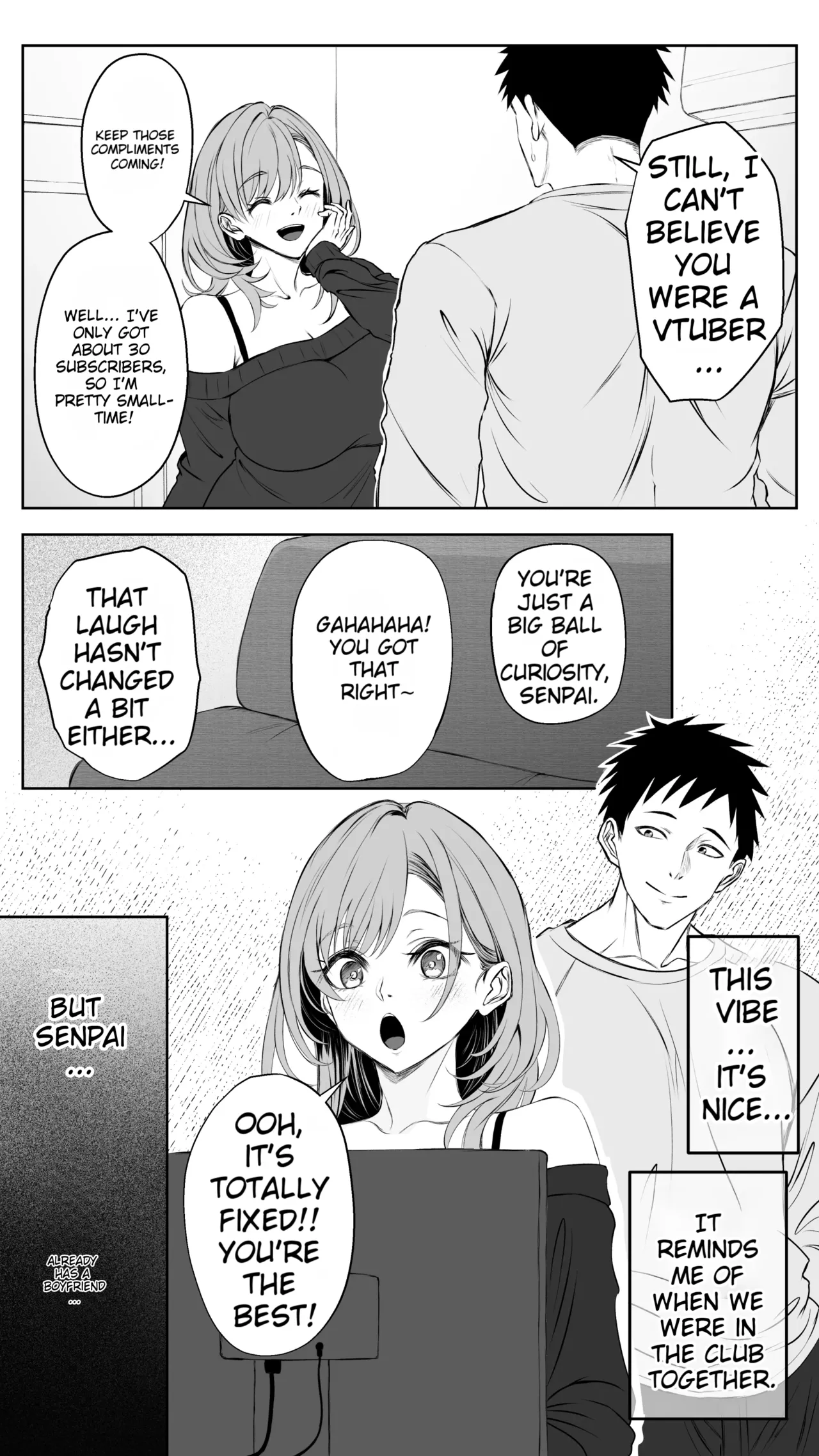Kareshi ni Betabore Chuu no Gal Senpai ga, Ore to Tsukiau made – Be my girlfriend! Rio-senpai! - Page 10