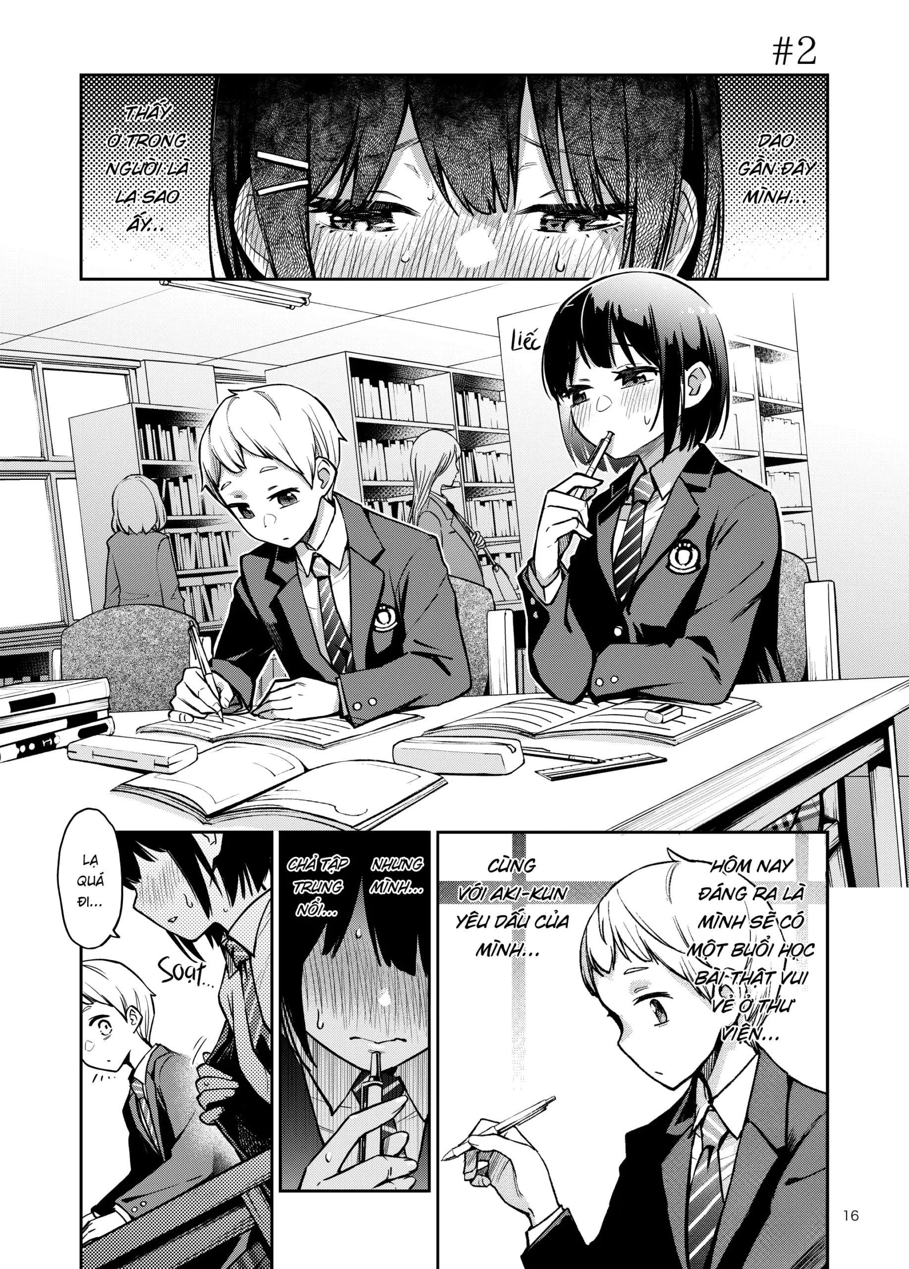 Shojo ga Doutei to no Hatsutaiken de Mezamechau Hanashi | Cặp Đôi Trong Trắng Giờ Đã Được “Khai Sáng” Sau Khi Trao Nhau Lần Đầu #1 - Page 16