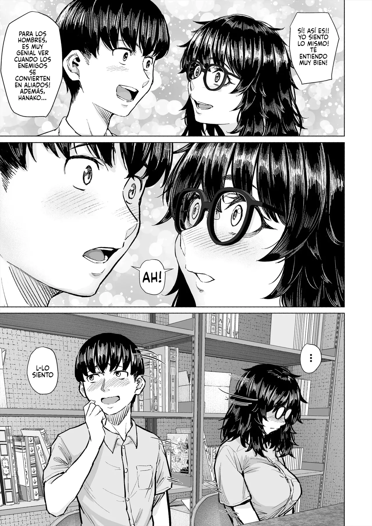 Otaku Tomodachi to Tsukiaeta noni Charao ni Netorareta Hanashi｜La Histora de cómo Conseguí Salir con mi Amiga Otaku sólo para que un Matón me la Robara - Page 4