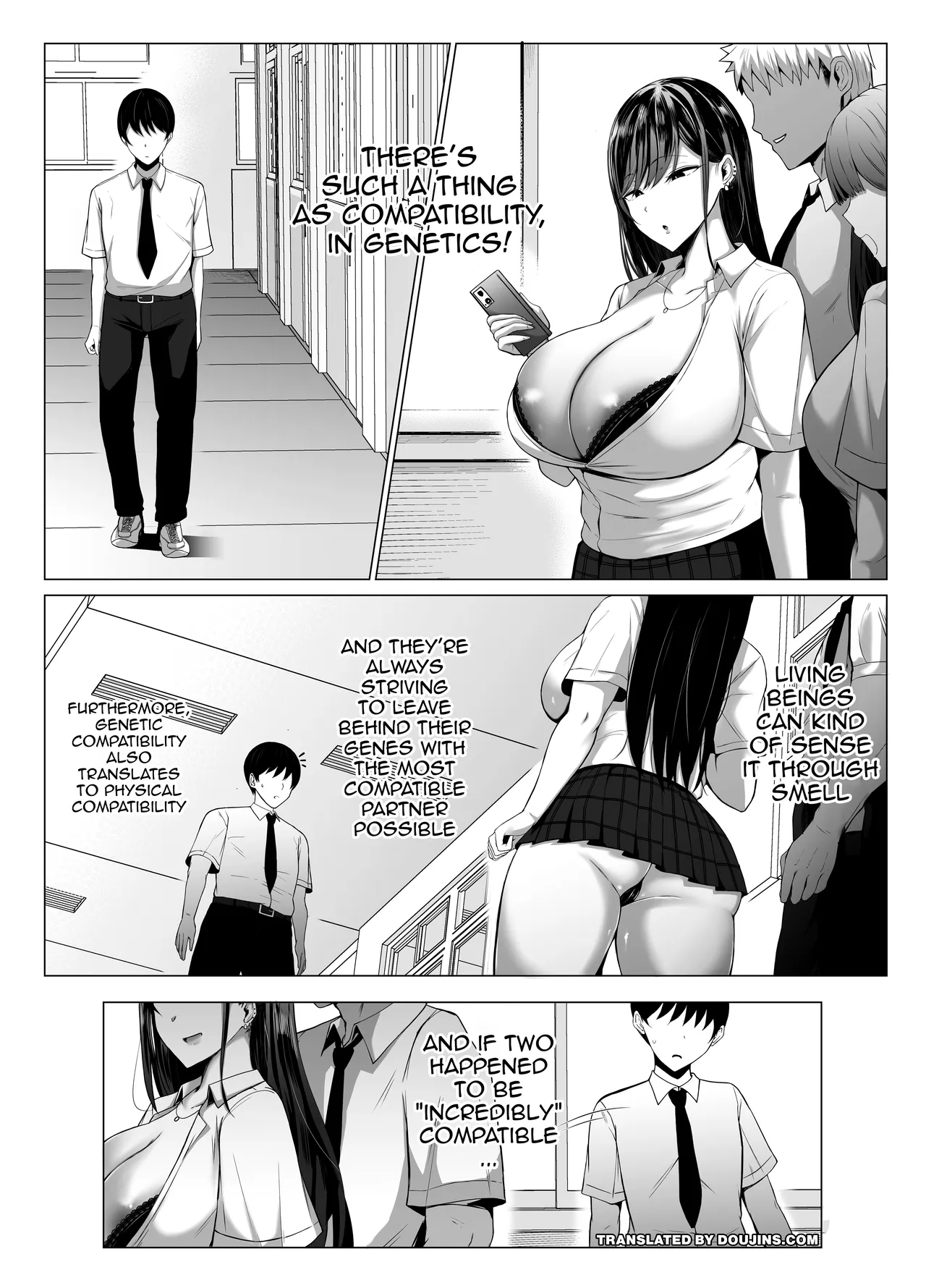 Gal to Otaku no Idenshi Aishou Batsugun H - Page 2