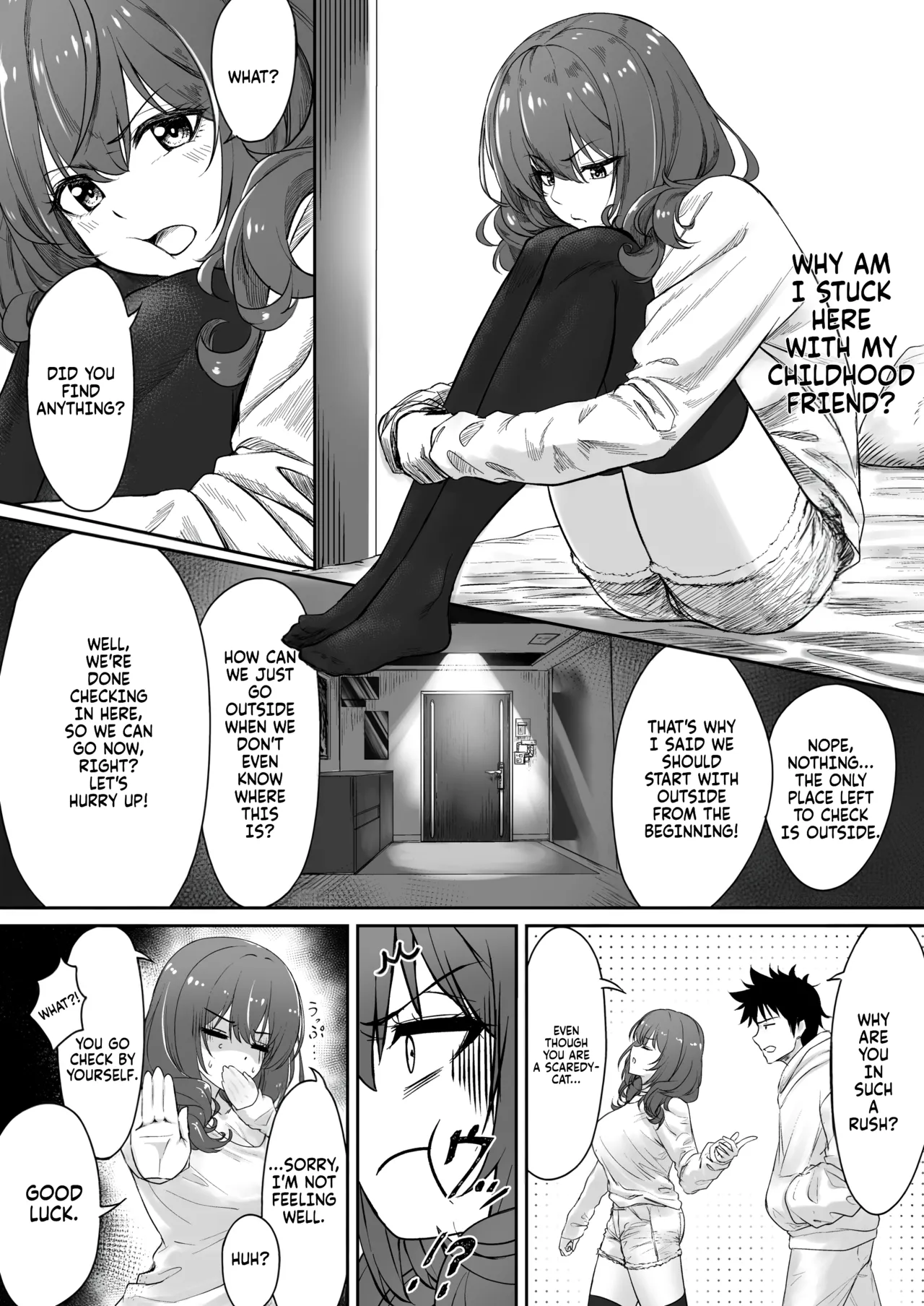 Sex Shinai to Derarenai Hotel - Page 4
