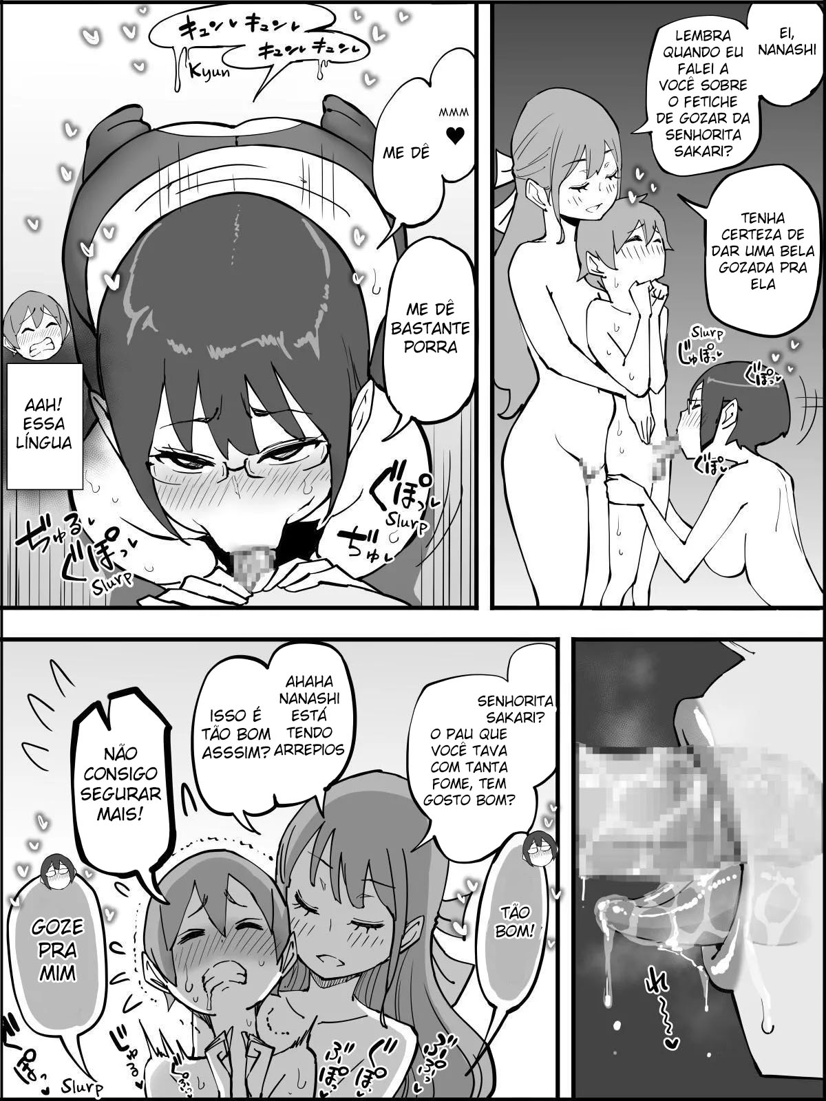 Como Eu Consegui Um Harém de Amigas Sexuais 4 - Page 143