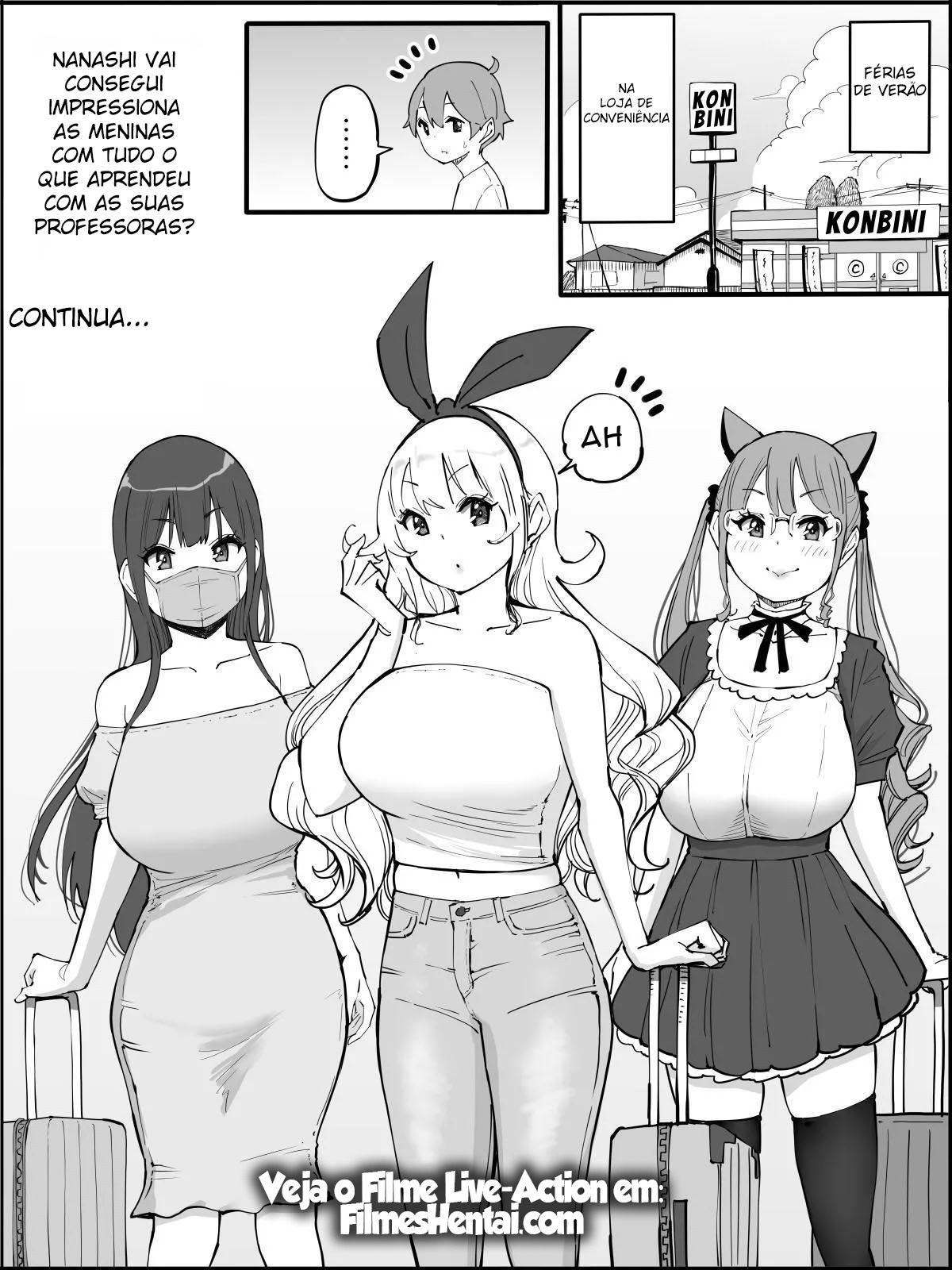 Como Eu Consegui Um Harém de Amigas Sexuais 4 - Page 187