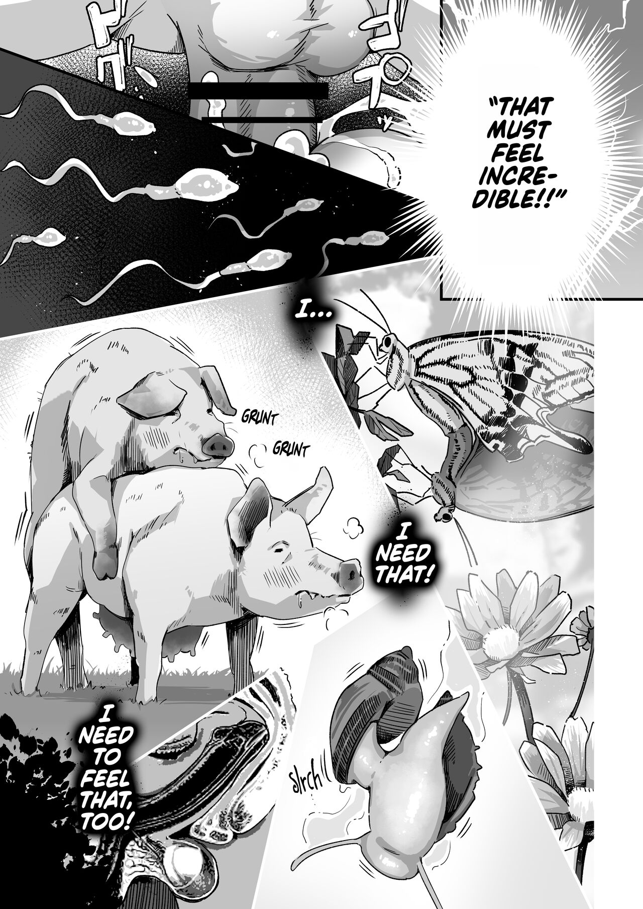 Kyou no Jugyou wa, Chikyuujin no Hanshoku Katsudou no Kansatsu desu - Page 24