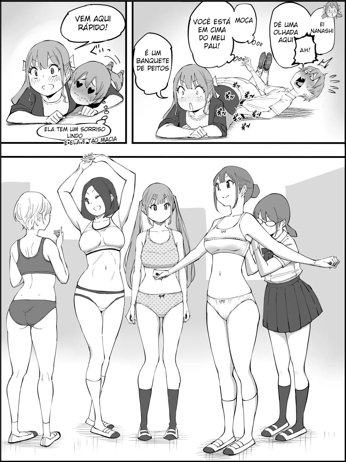 Como Eu Consegui Um Harém de Amigas Sexuais 4 - Page 34
