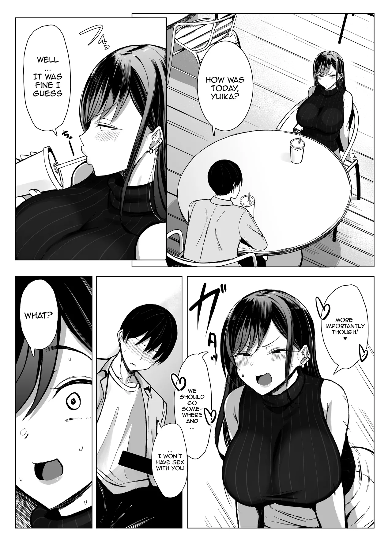 Gal to Otaku no Idenshi Aishou Batsugun H - Page 54