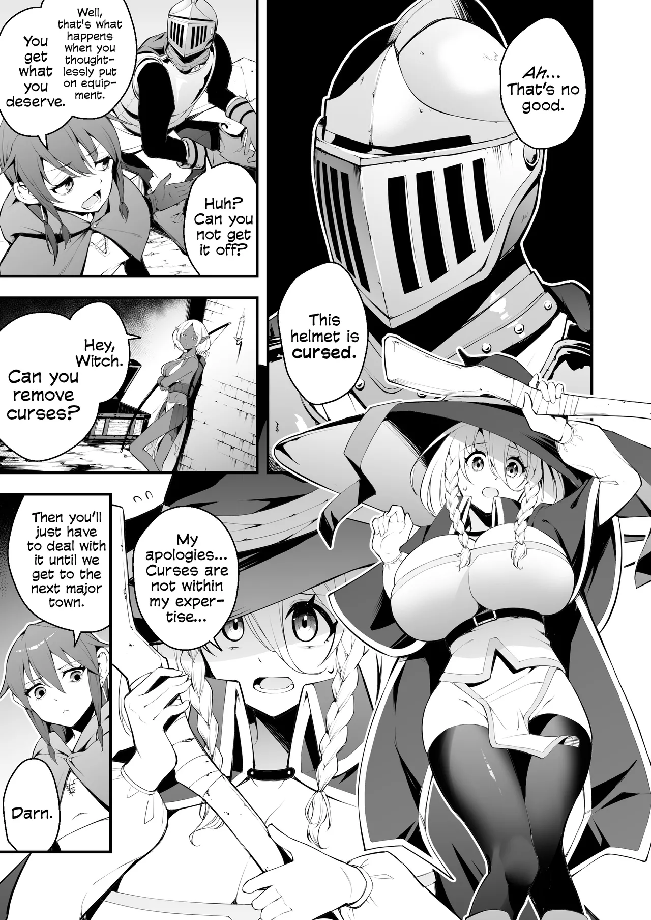 Minarai Majo to Noroi no Chinpo - Page 2