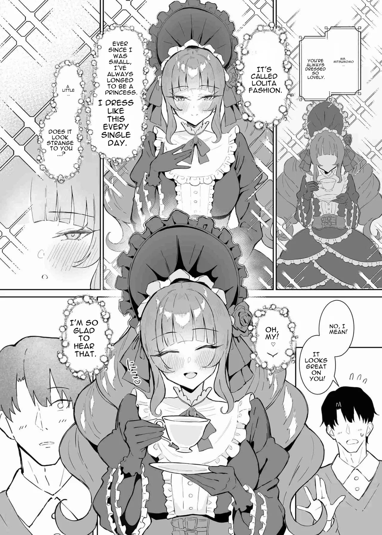 Kanpeki Lolita Fashion Kanojo no Darashinai Shitai - Page 3