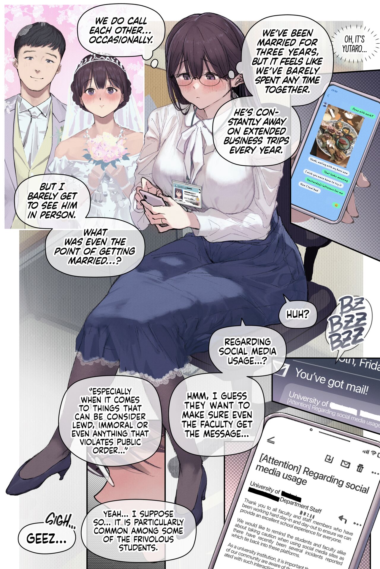Intelli Hitozuma Amamiya Touko Sensei no Hatsujou - Page 6