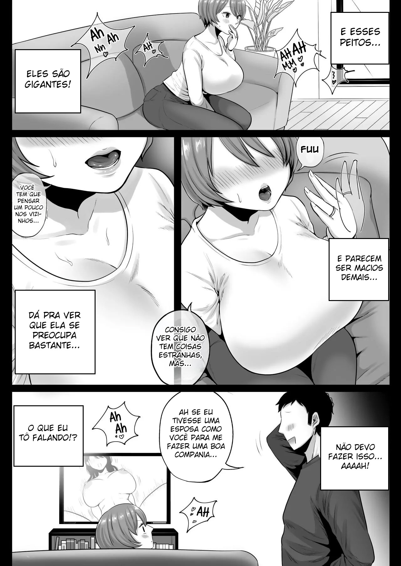 Competição de Sexo com a Esposa Gostosona do Vizinho - Page 6