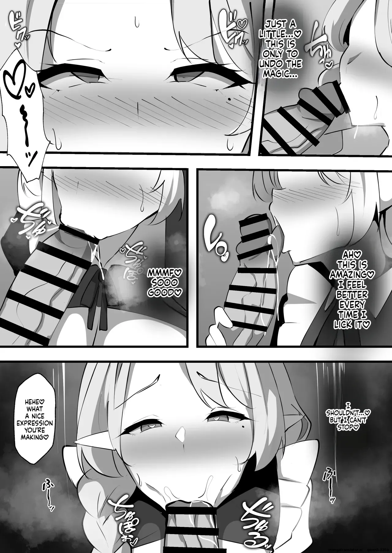 Inraku Mahou Jugyou ~Hitozuma Elf wa Ero Gaki Kizoku no Haramase Nikubenki~ - Page 14